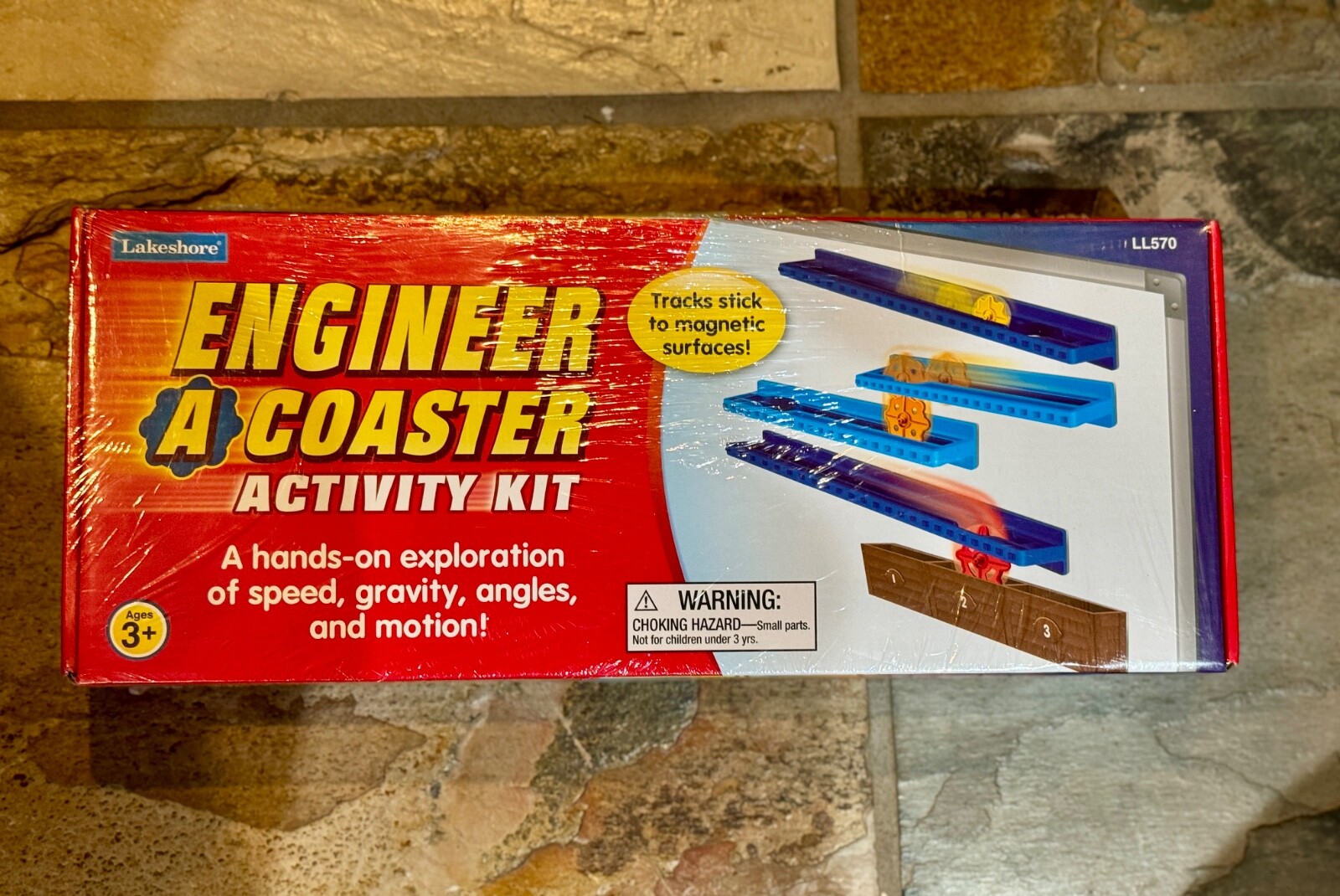 LAKESHORE Engineer A Coaster Activity Kit LL570 Educational ~ BRAND NEW Sealed