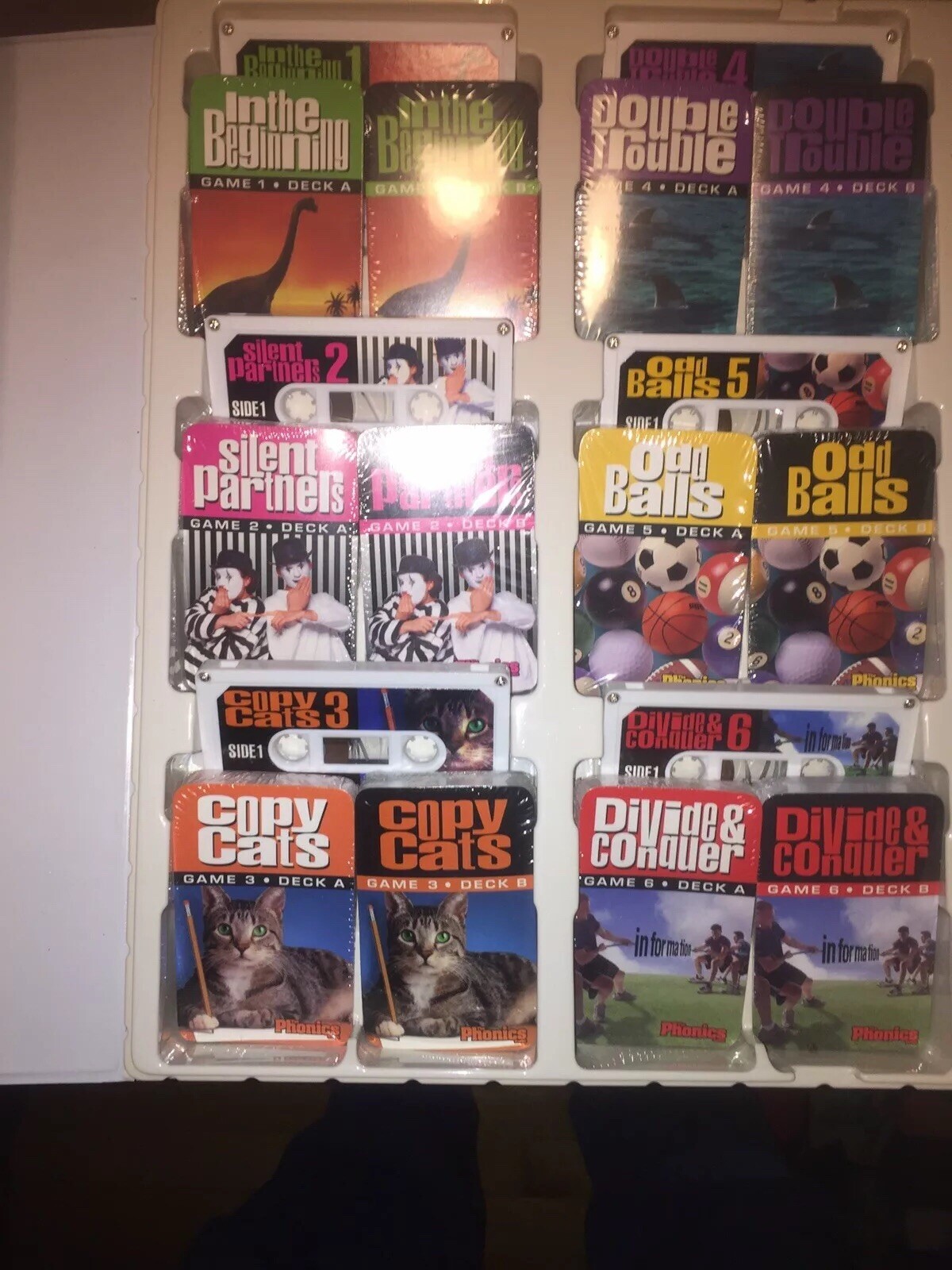 The Phonics Game Reading Comprehension Classroom Homeschool VHS See Photos