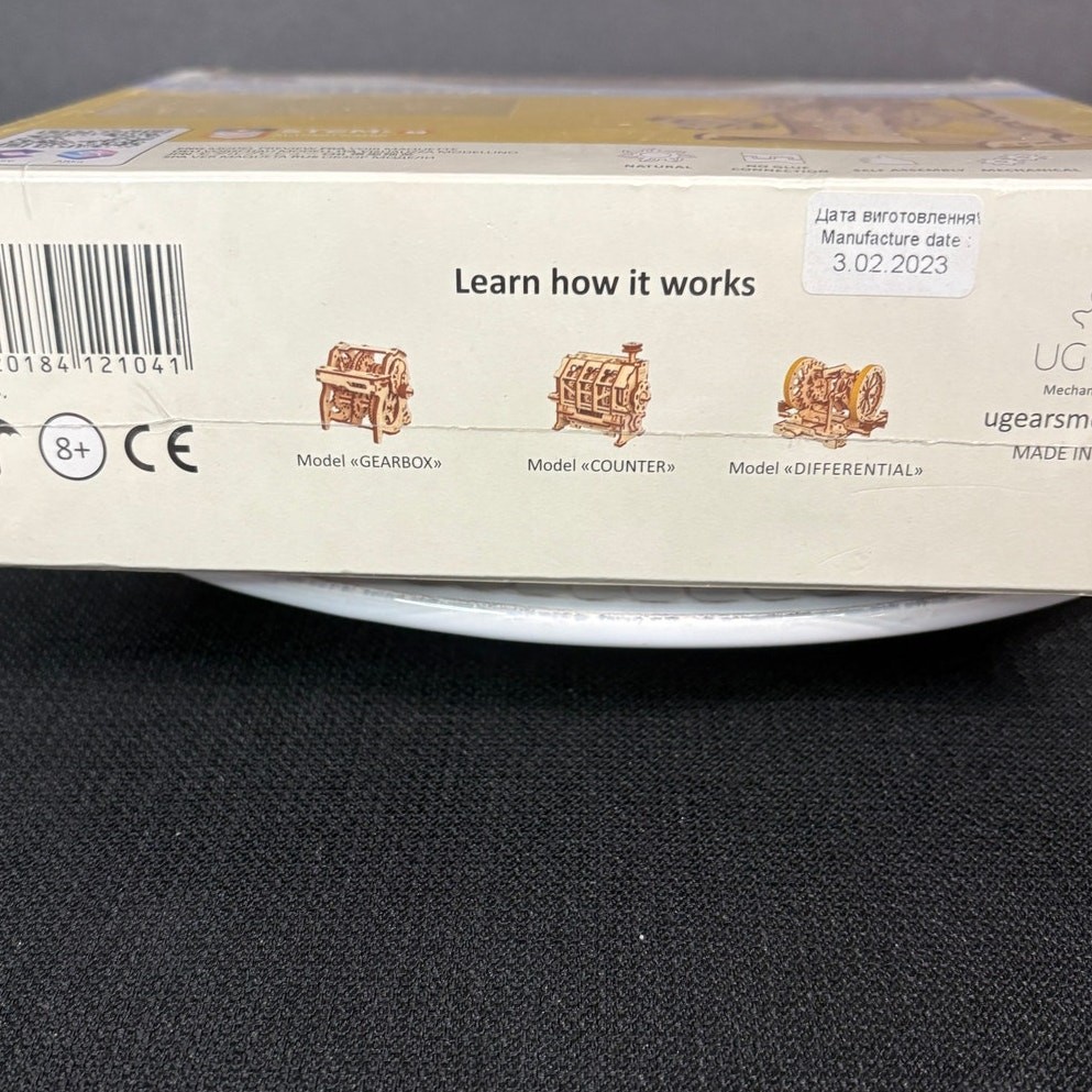 Ugears STEM Lab Pendulum Wooden Mechanical Model Kit 3D Puzzle NEW