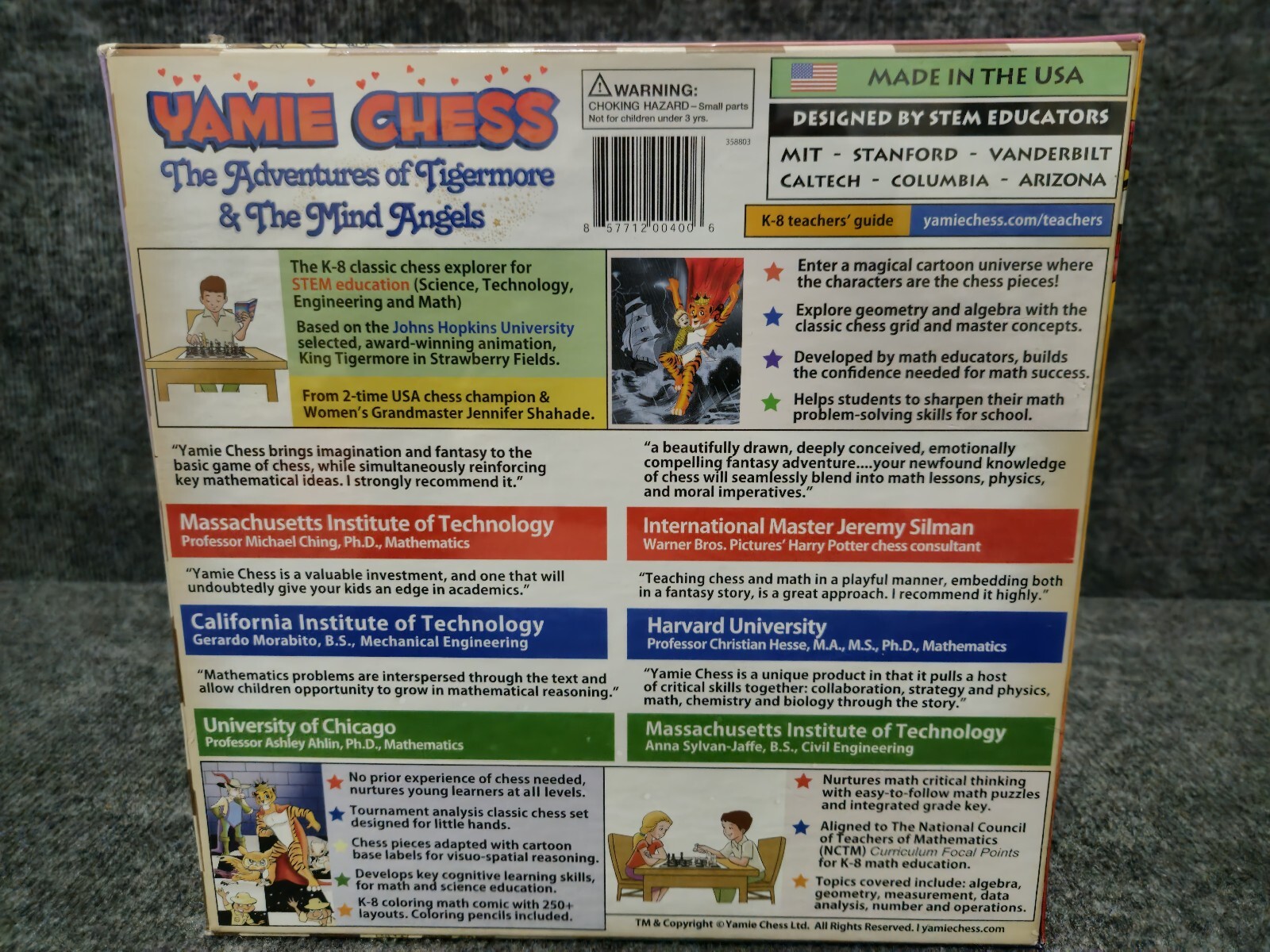 YAMIE CHESS K-8 Math Education Game