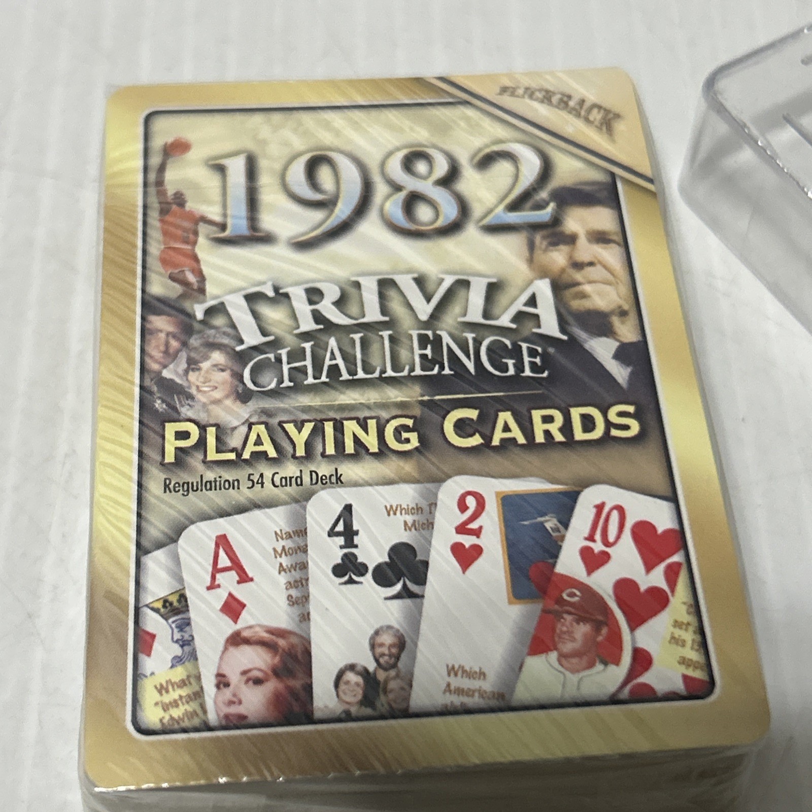 Vintage Trivia Challenge Playing Cards 1982 Unopened NEW/4j
