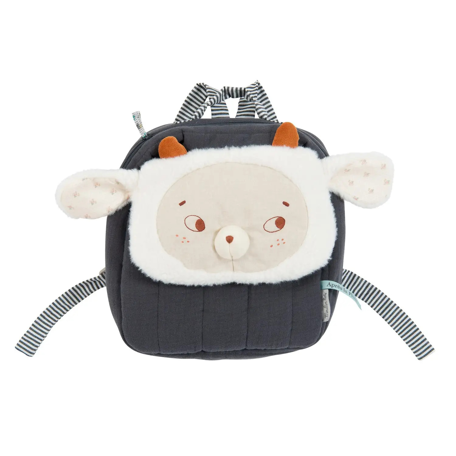 Moulin Roty Apres La Pluie Sheep Kids Backpack Designer French Small