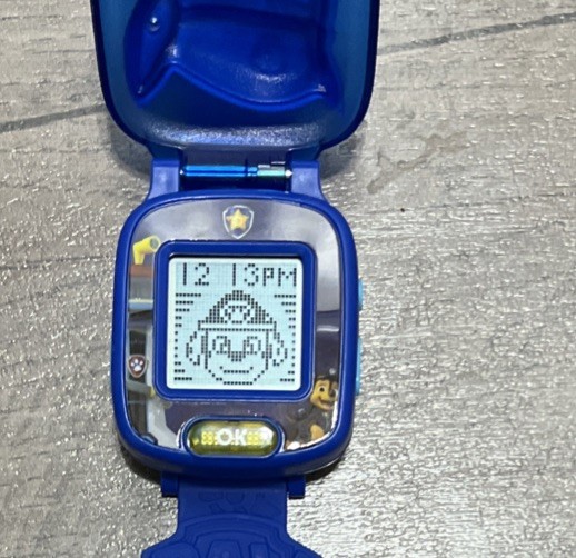 VTech PAW PATROL Chase Learning & Game Digital Flip-Top Adjustable Watch Tested