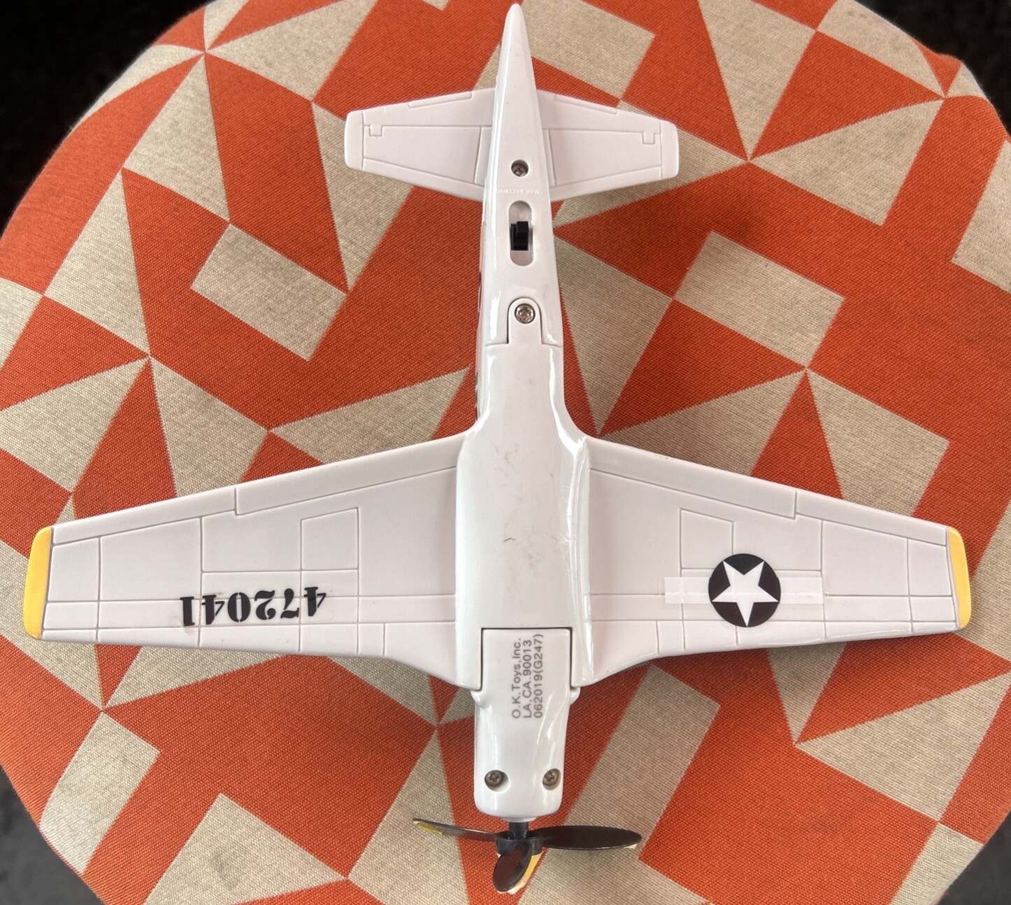 Ok Toys Flying Fighter Airplane Hanging