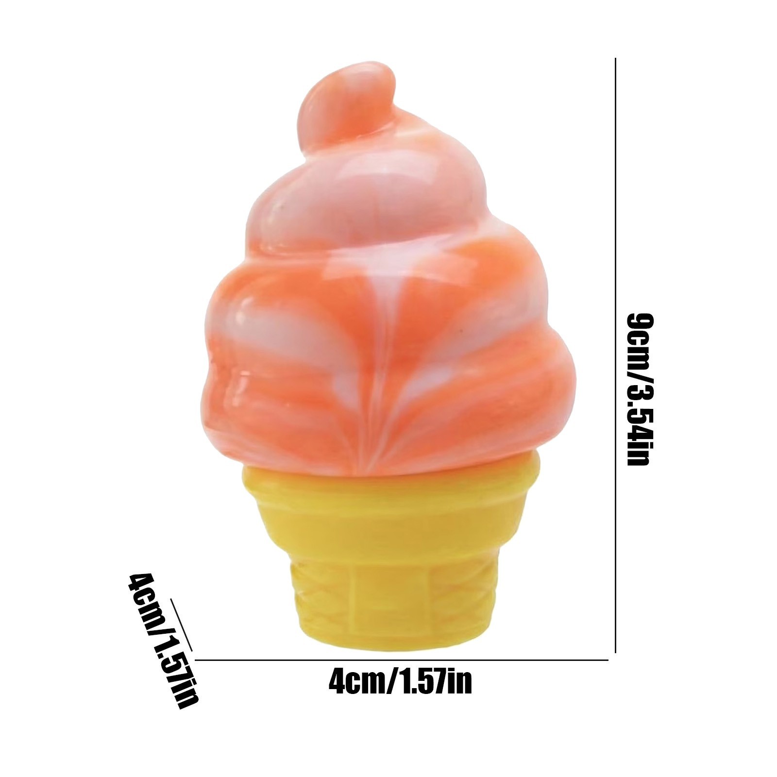 Blue Ice Cream Cone Nice Cream Cone Brand New Limited Edtion Set of 3