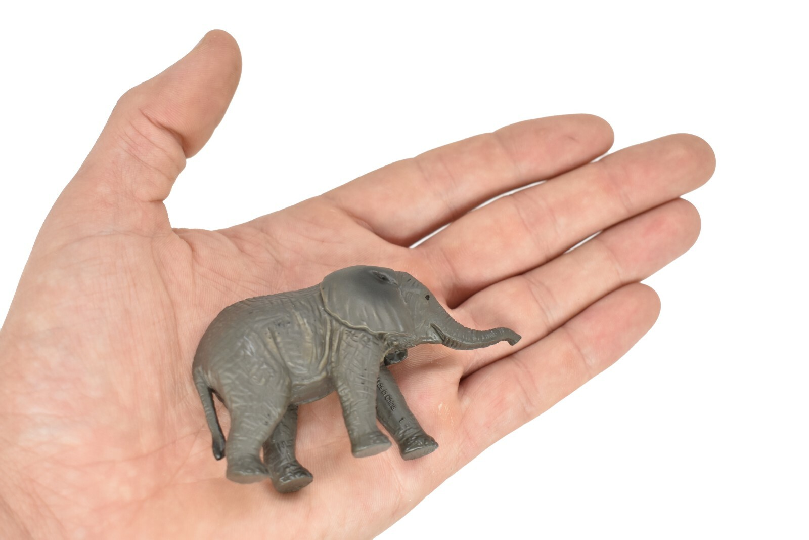 Elephant Calf Realistic Small Toy Model Plastic Replica Animal Gift 3.5″ M115