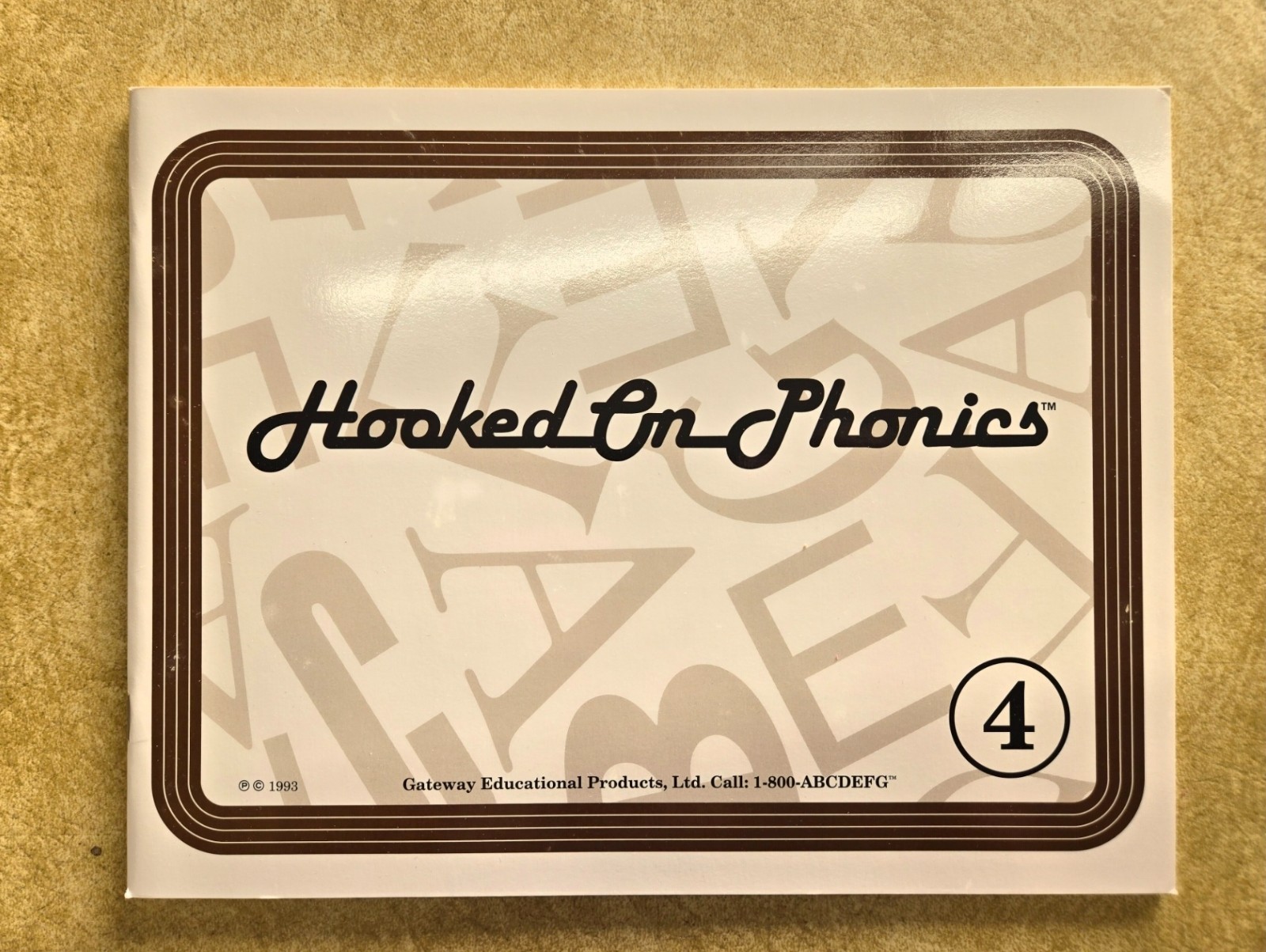 1993 Hooked on Phonics Complete Box Set Cassette Workbook and Reading Cards