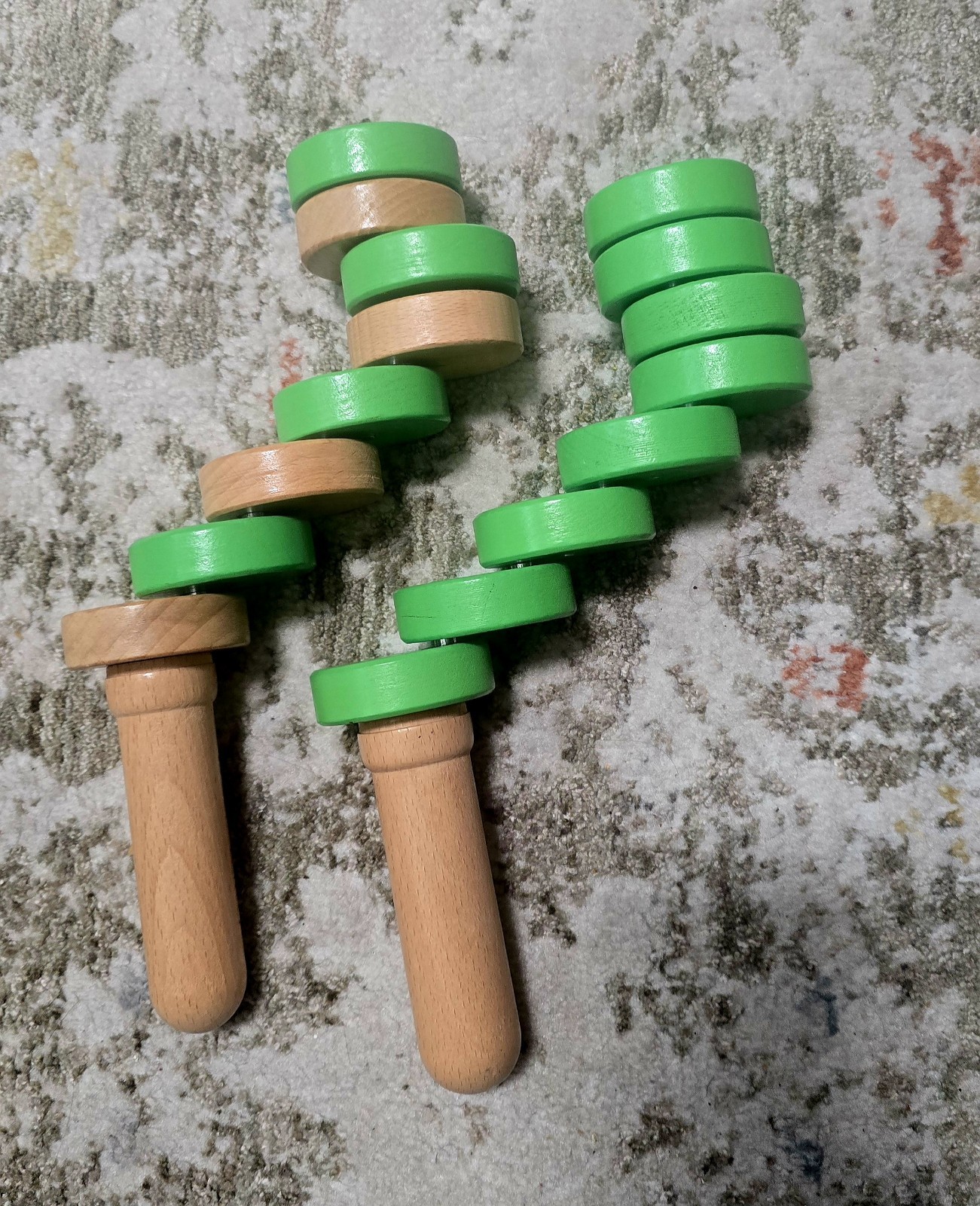True Balance Handheld Wooden Toy Game by Excite STEM Coordination Set Of 2