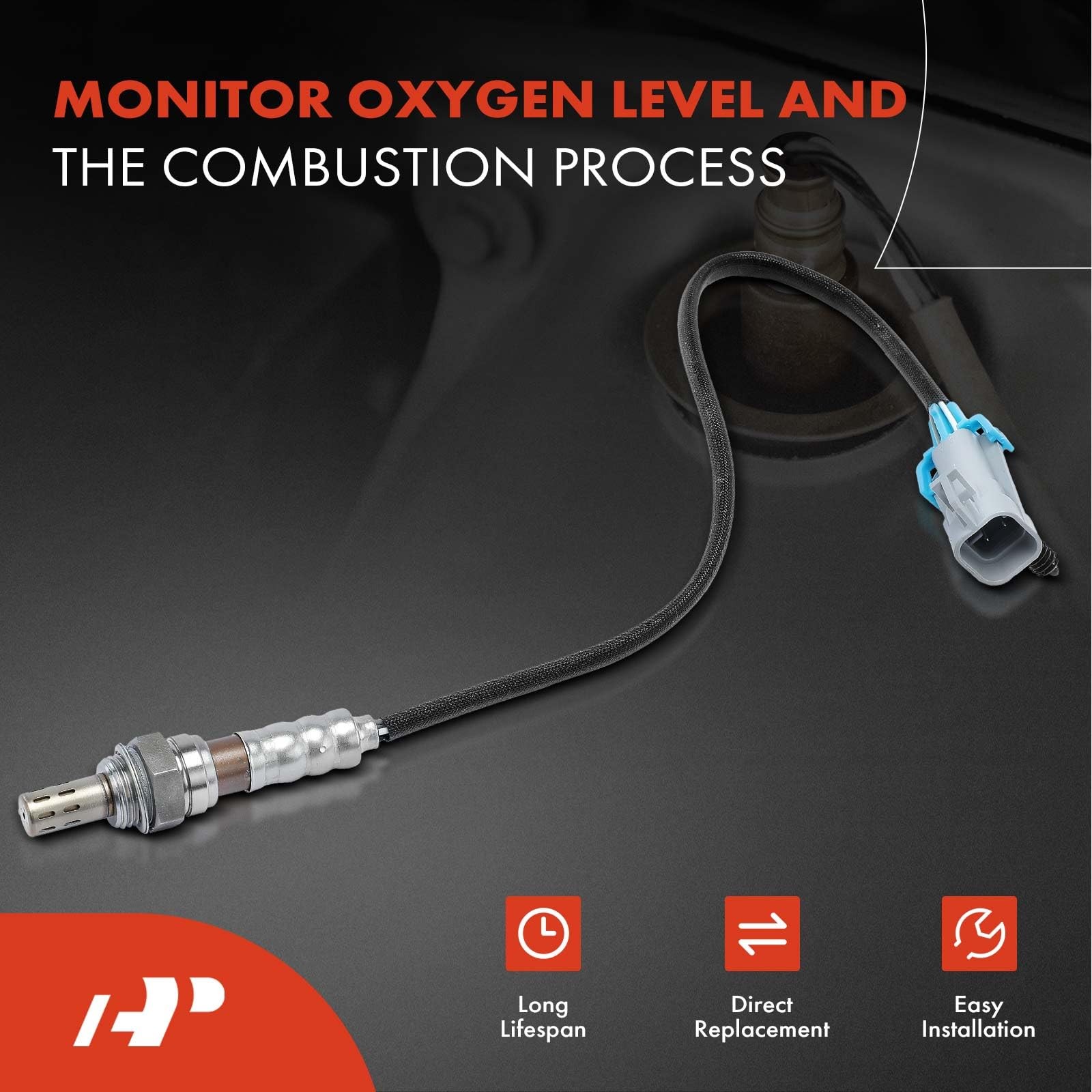 A-Premium 4Pcs O2 Oxygen Sensor Upstream and Downstream Compatible with…