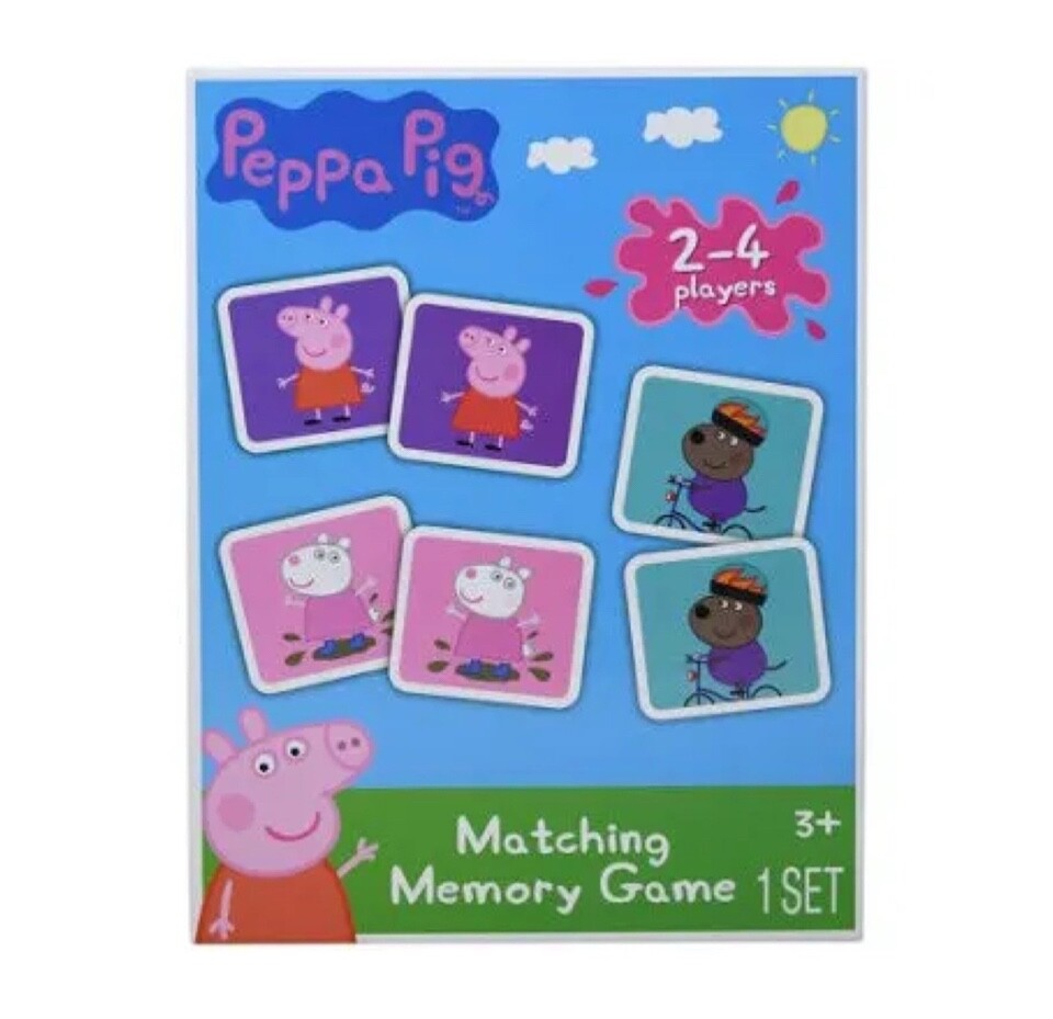New Children’s 72 Card Memory Match Game. Ages 3+ Pick Your Character