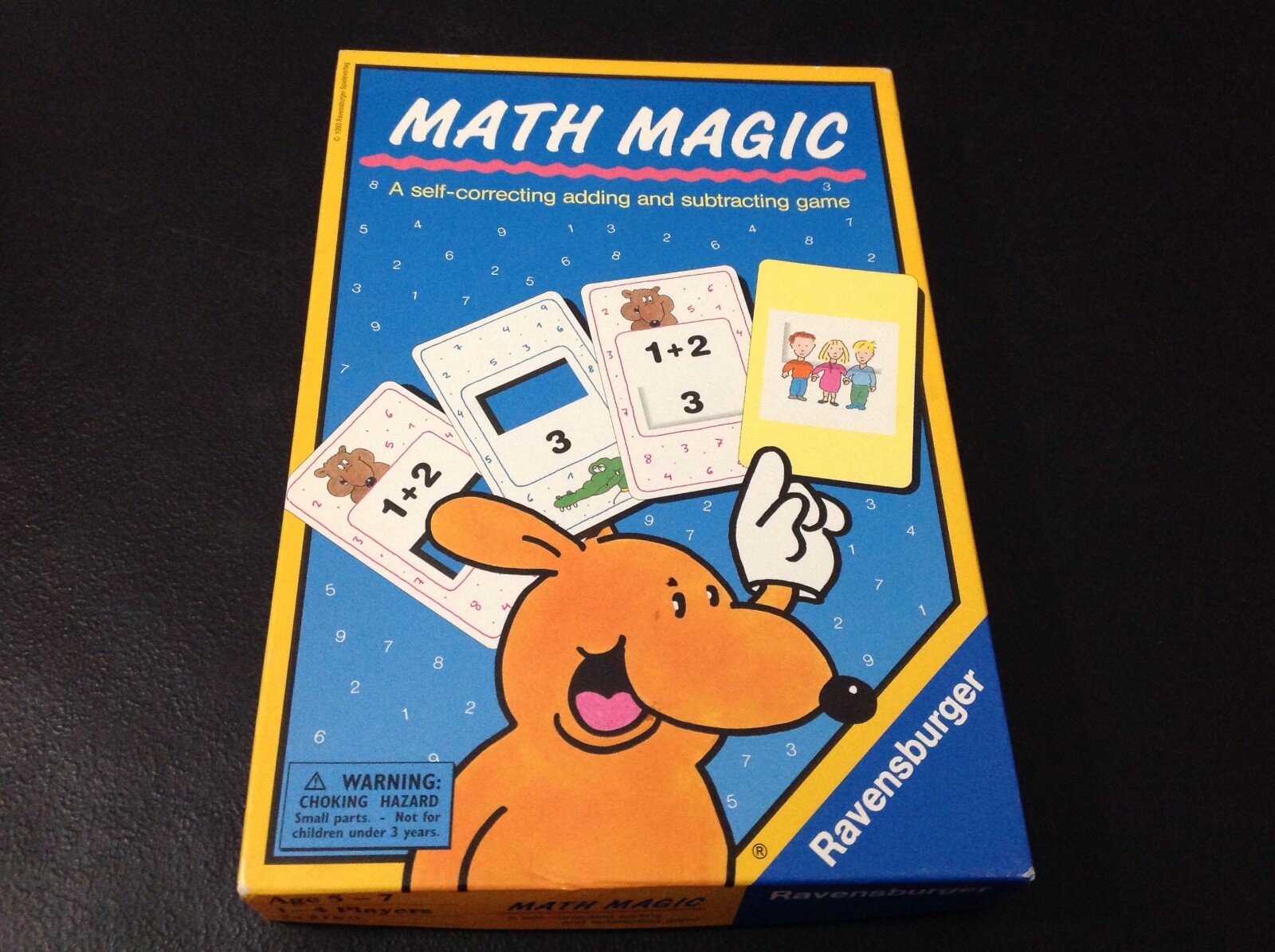 Ravensburger Math Magic Game (Complete) 1993 Ages 5-7 (Adding/Subtracting