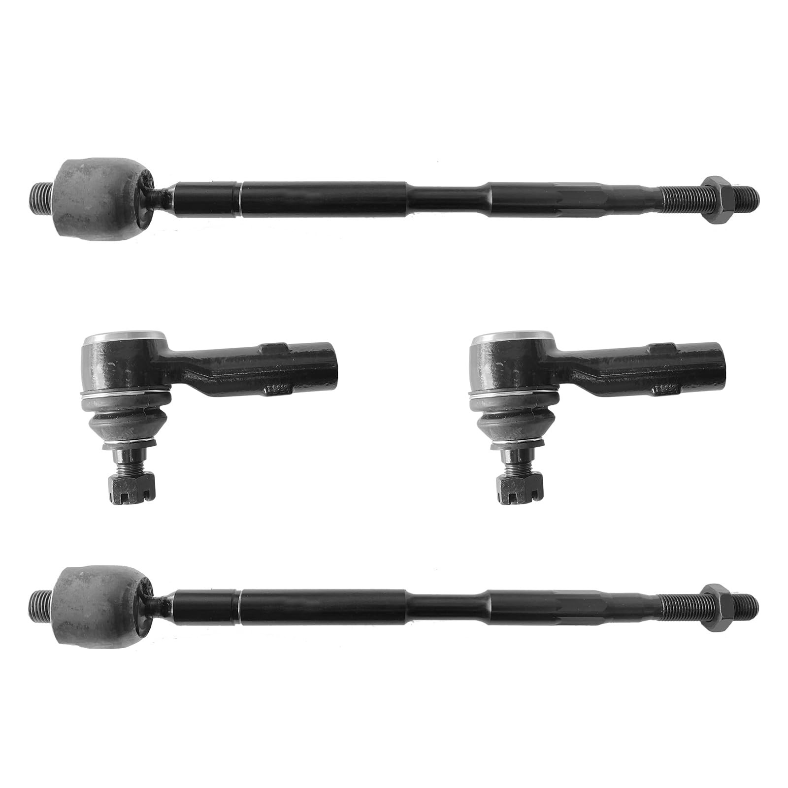 KDSA Front Outer and Inner Tie Rod End ES800333 EV800909, EV800909