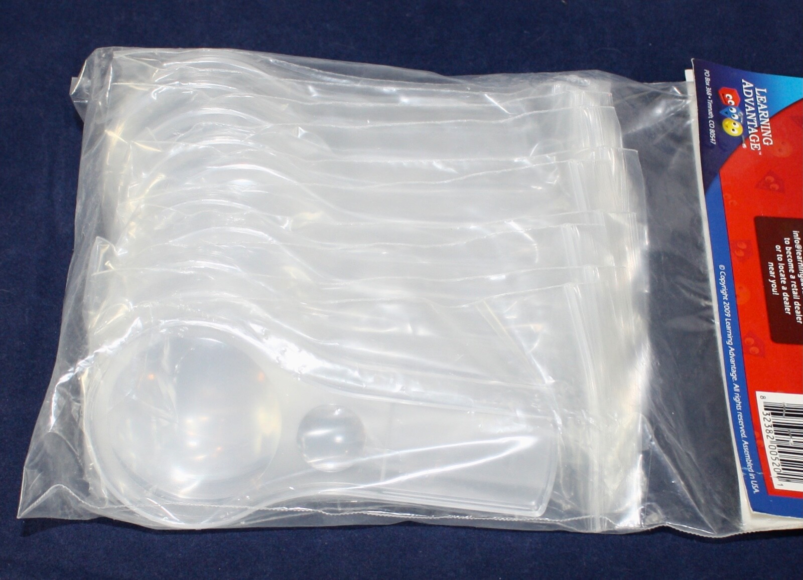 Learning Advantage Mini Magnifiers Set of 10 Brand New