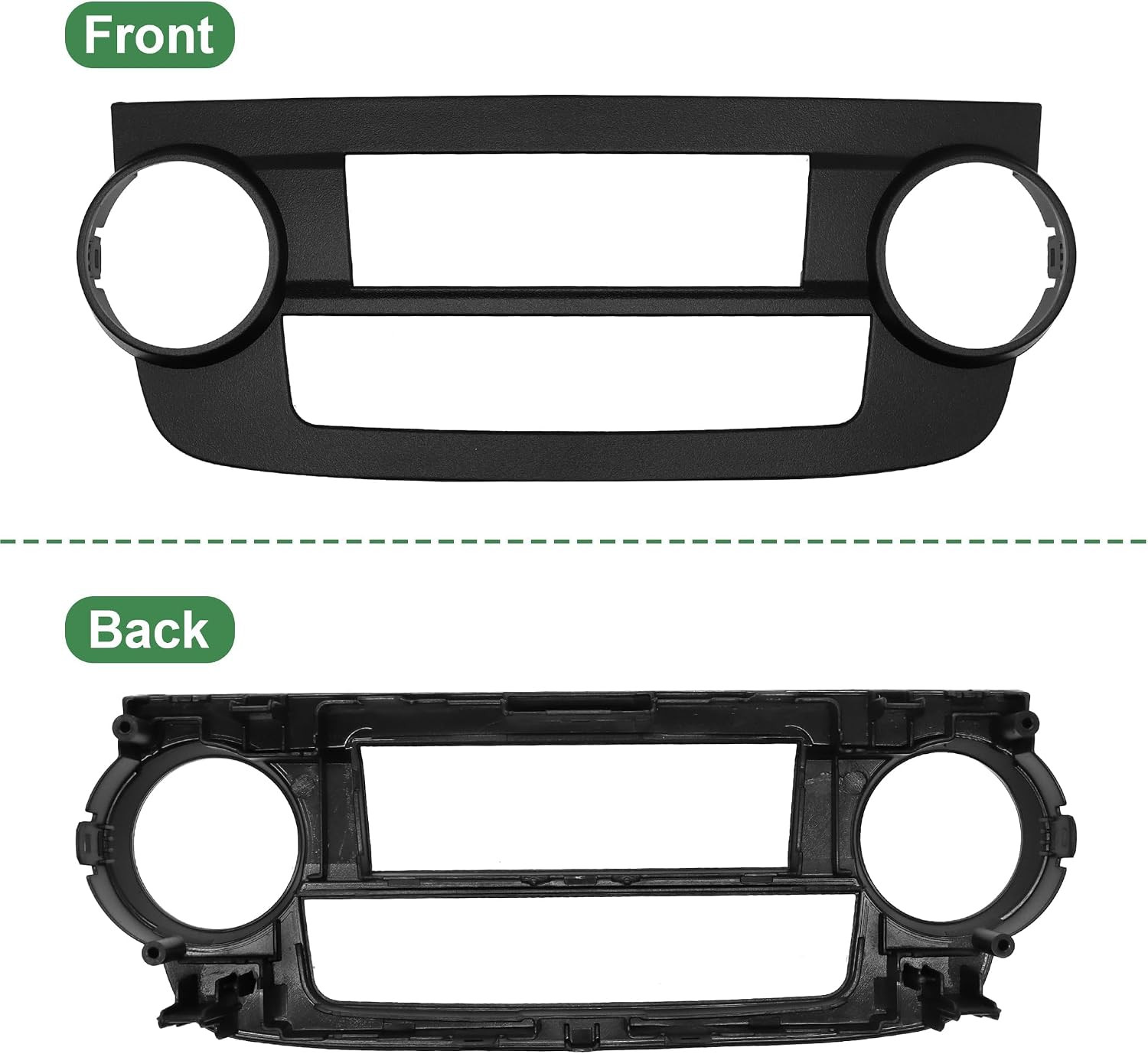 Dash A/C Air Conditioning Replacement Panel Installation Mount Trim Kit Compatib