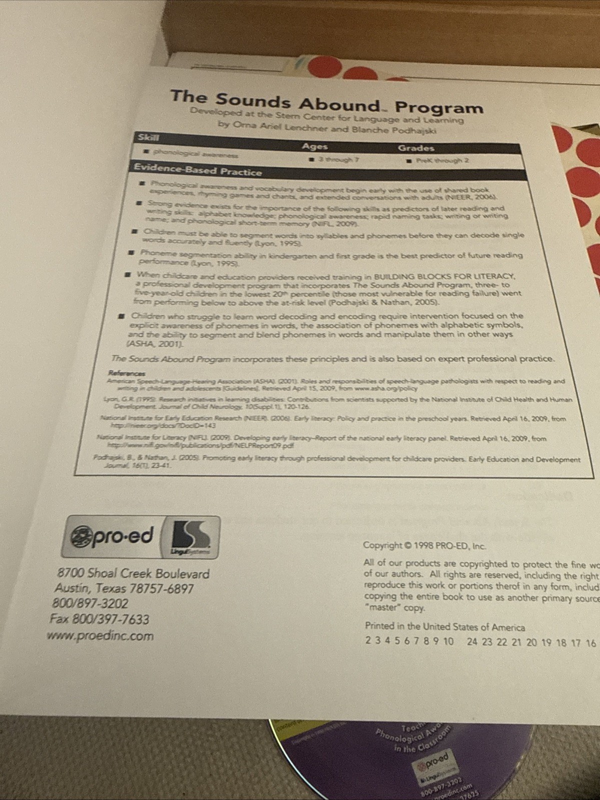 LinguiSystems The Sounds Abound Program Teaching Phonological Awareness In Class