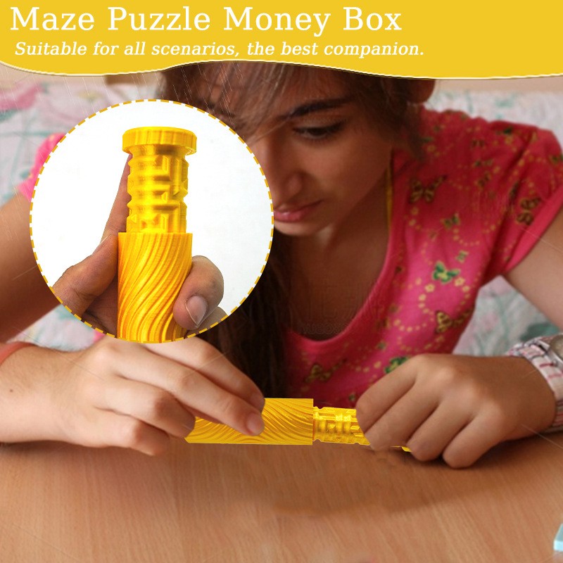 Entertaining Fun Addictive Developmental Unique Complex Detailed Maze Puzzle Box