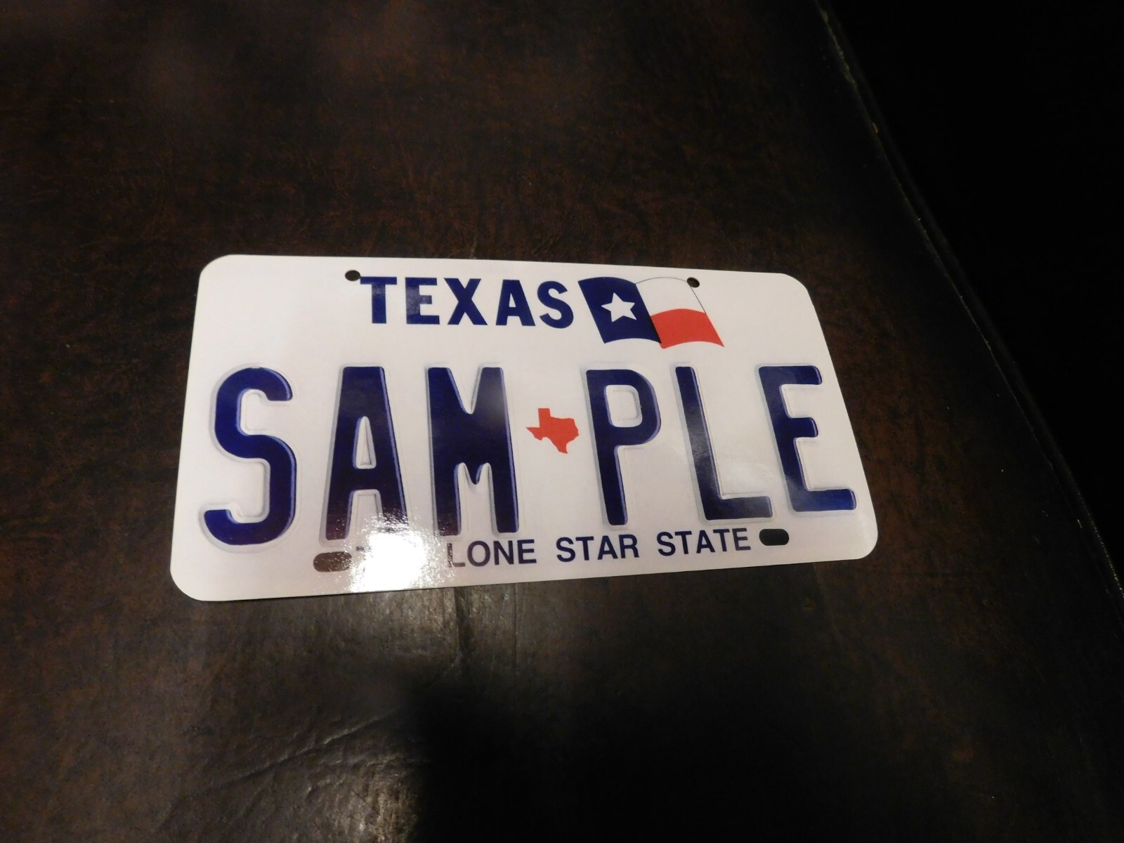 Flash Card Miniature Glossy Paper 2001 Texas