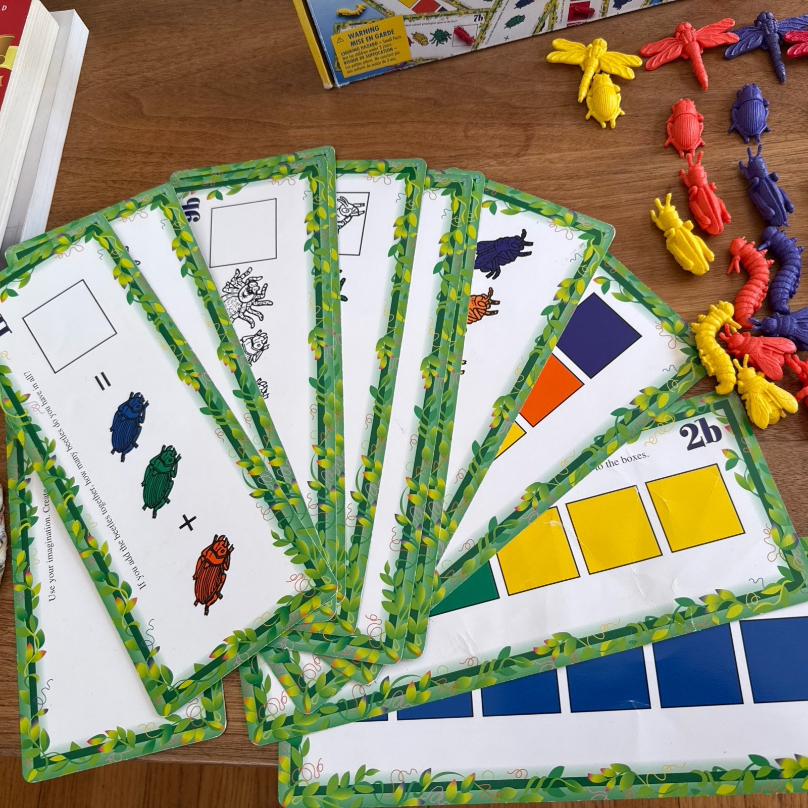 Discovery Toys Busy Bugs Learning Resources Game 2000 Vtg Box SPEECH THERAPY SLP