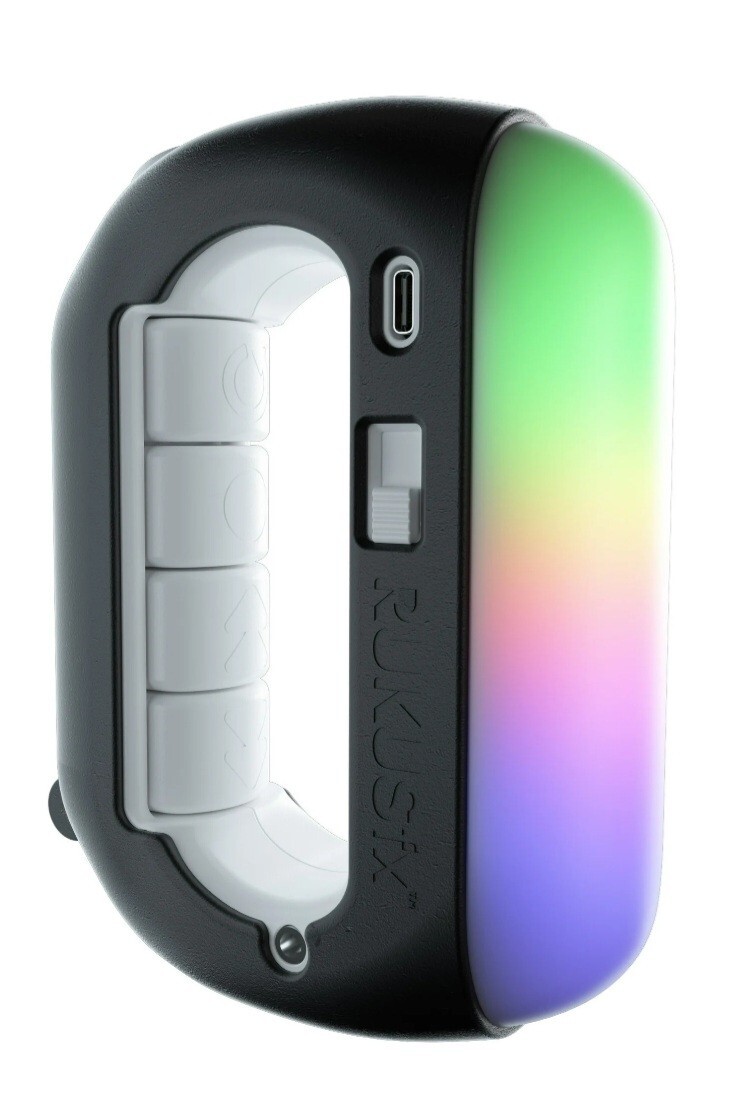 RUKUSfx Motion-Controlled Music Mixer Lights Sounds Music NEW With silicone Skin