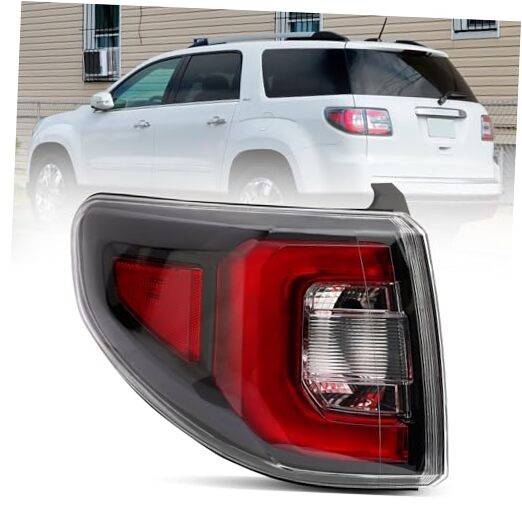 LED Tail Light Compatible with 2013-2017 GMC Acadia 2013-17 Driver Left Side LH