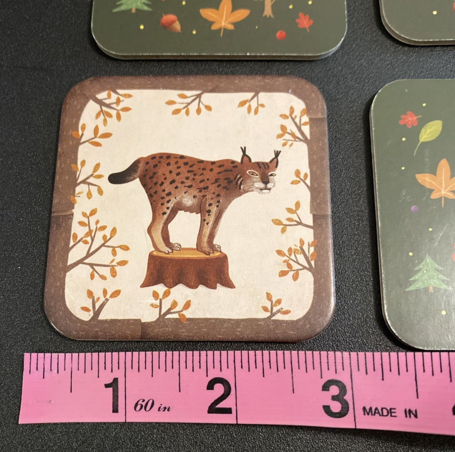 24 piece Memory Game A Year in the Forest by Emilia Dziubak (2023, Game)