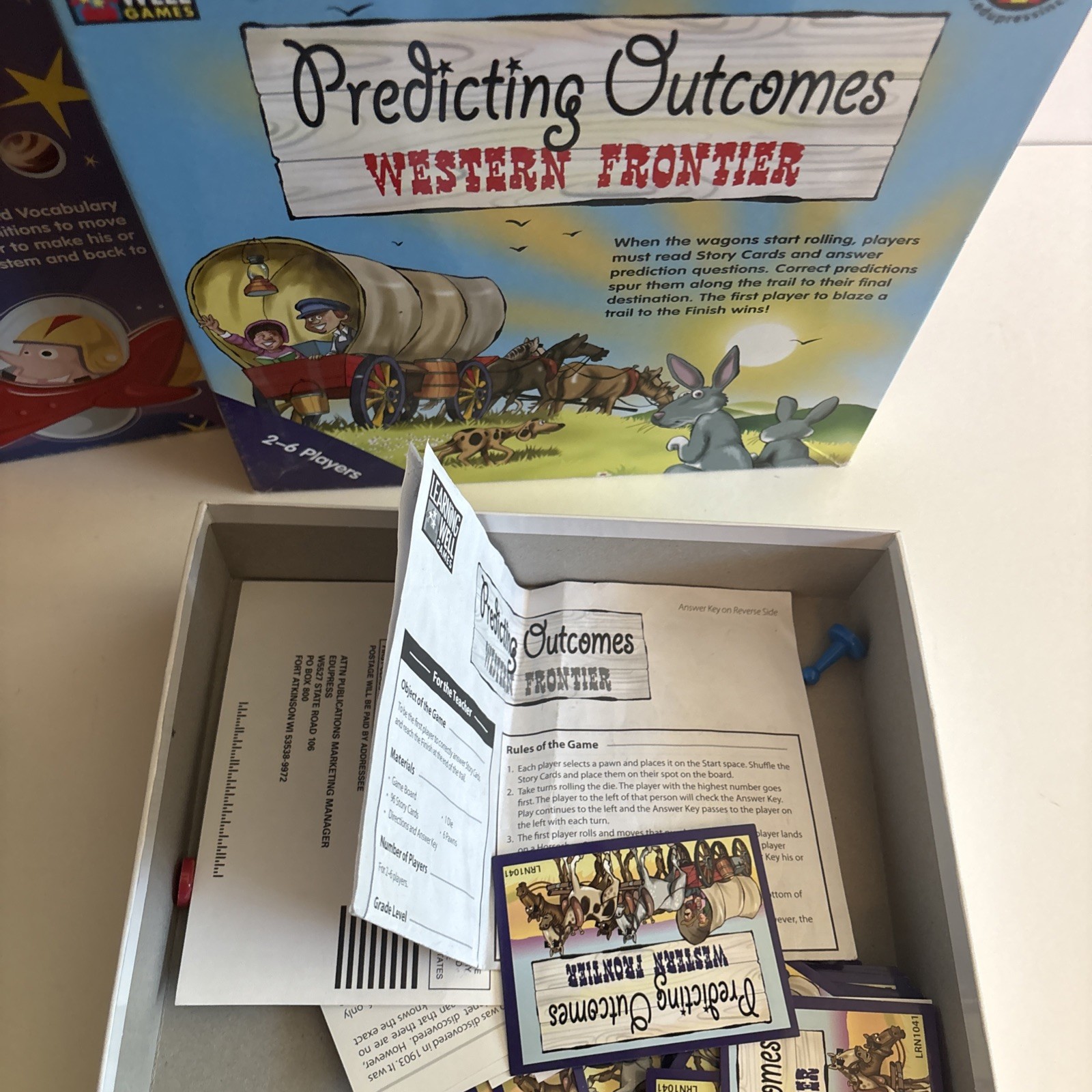 Learning Center Learning Wel Activity Set Lot Of 8 Games 7+ Homeschool Education