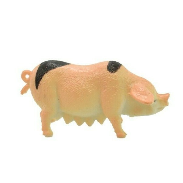 Pig, Sow Realistic Small Toy Model Plastic Replica Barn Animal 2″ F1852
