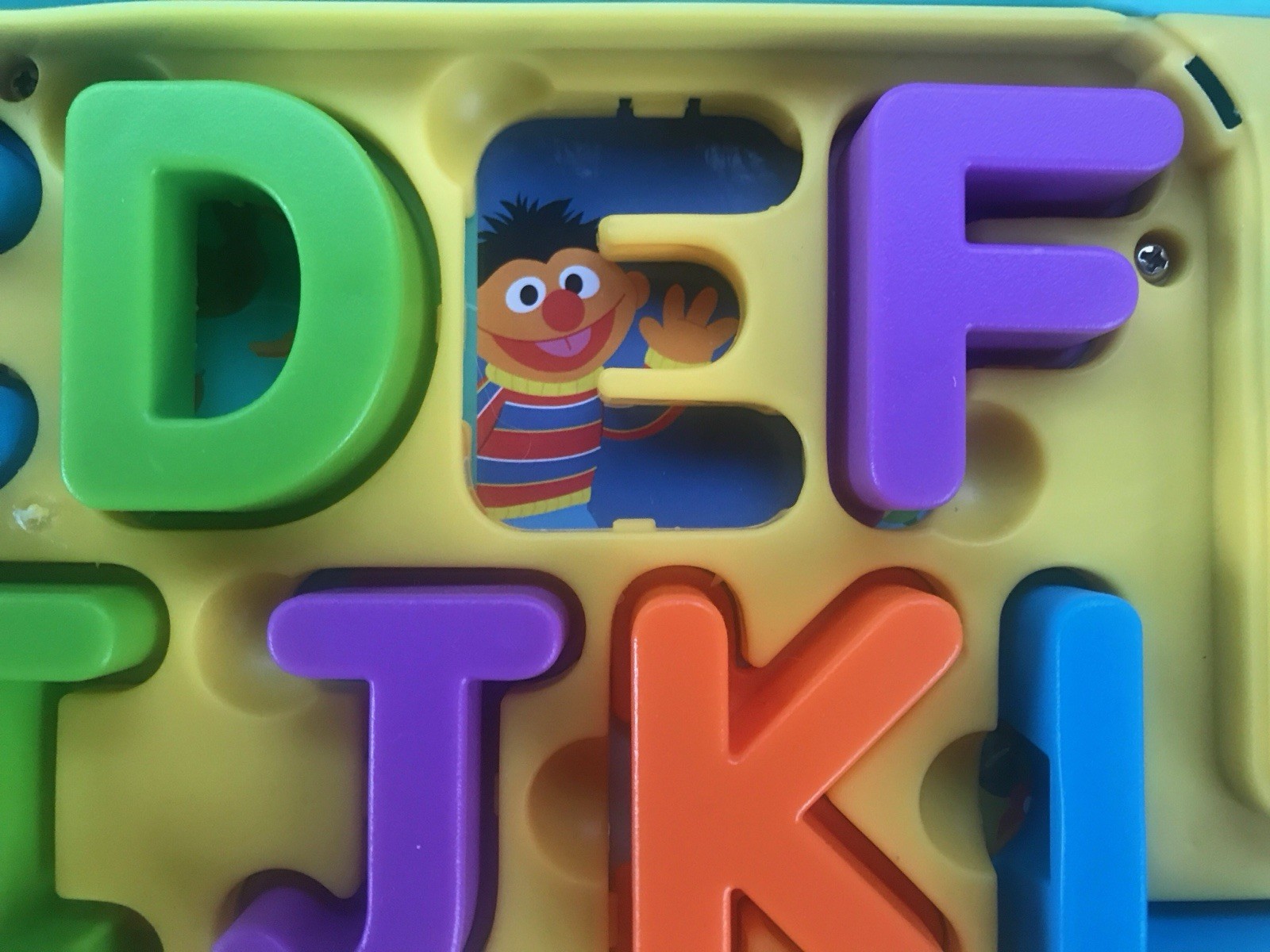 2023 Sesame St Elmo’s Learning Letters Bus Activity Board – Tested Batteries Inc