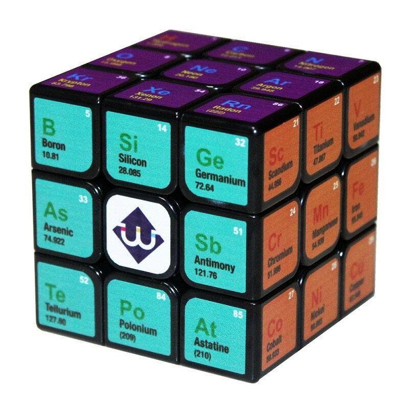 Fancy Magic Cube UV Print Chemistry Learning Tool Speed Cubes Speed Cubes