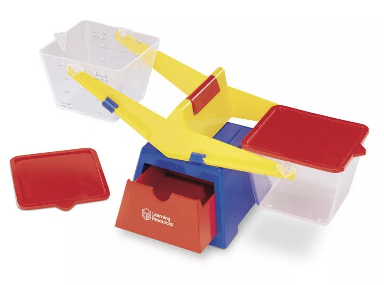 Learning Resources Primary Bucket Balance Scale Teaching Weigh Measure NEW