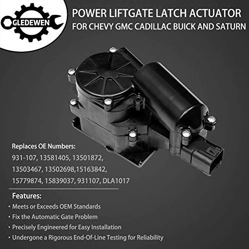 Rear Power Liftgate Latch Actuator Liftgate Lock Actuator | for GM Chevy