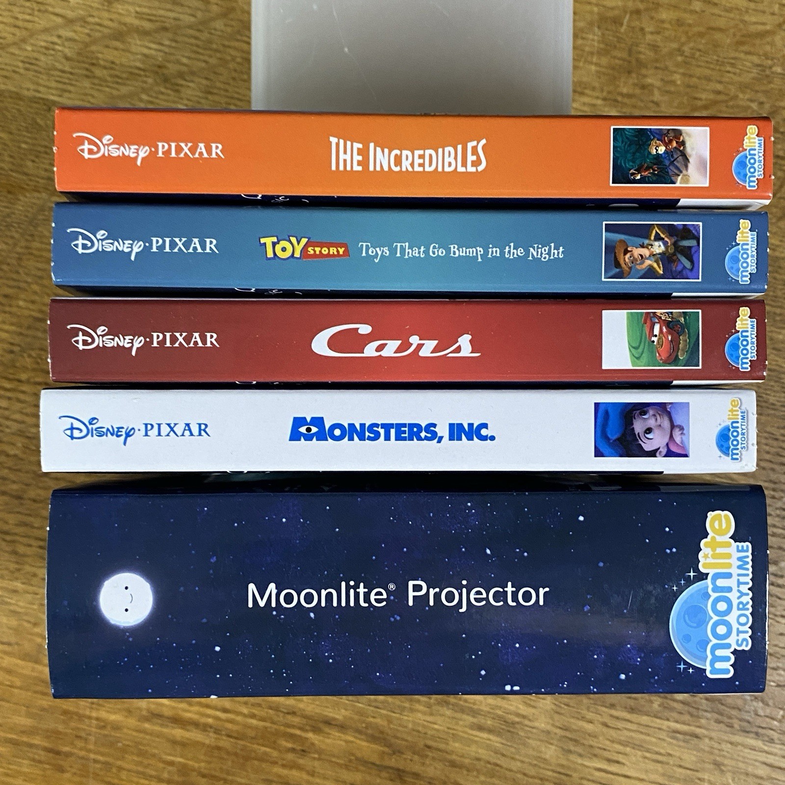 Moonlite Storytime Reels Projector Disney Pixar Toy Story Cars Monsters Inc