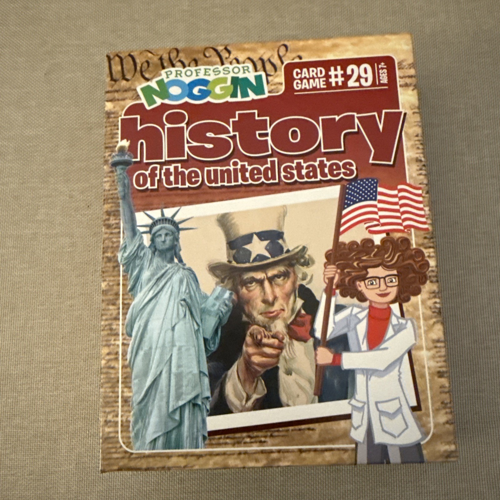 Professor Noggin’s History of the United States Card Game #29 Age 7+