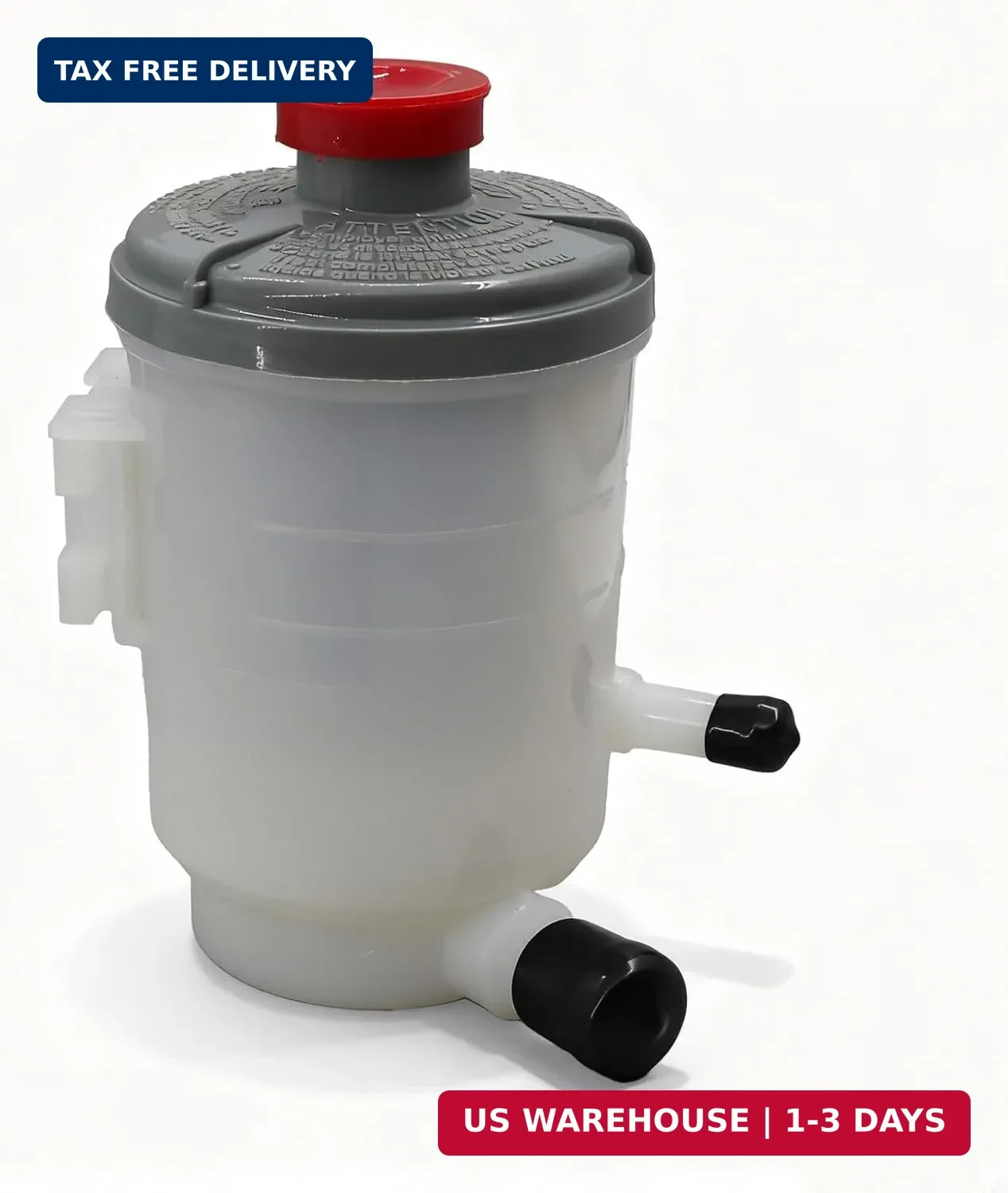 Power Steering Reservoir Tank with Cap, Compatible with Honda Accord 2008-2012,
