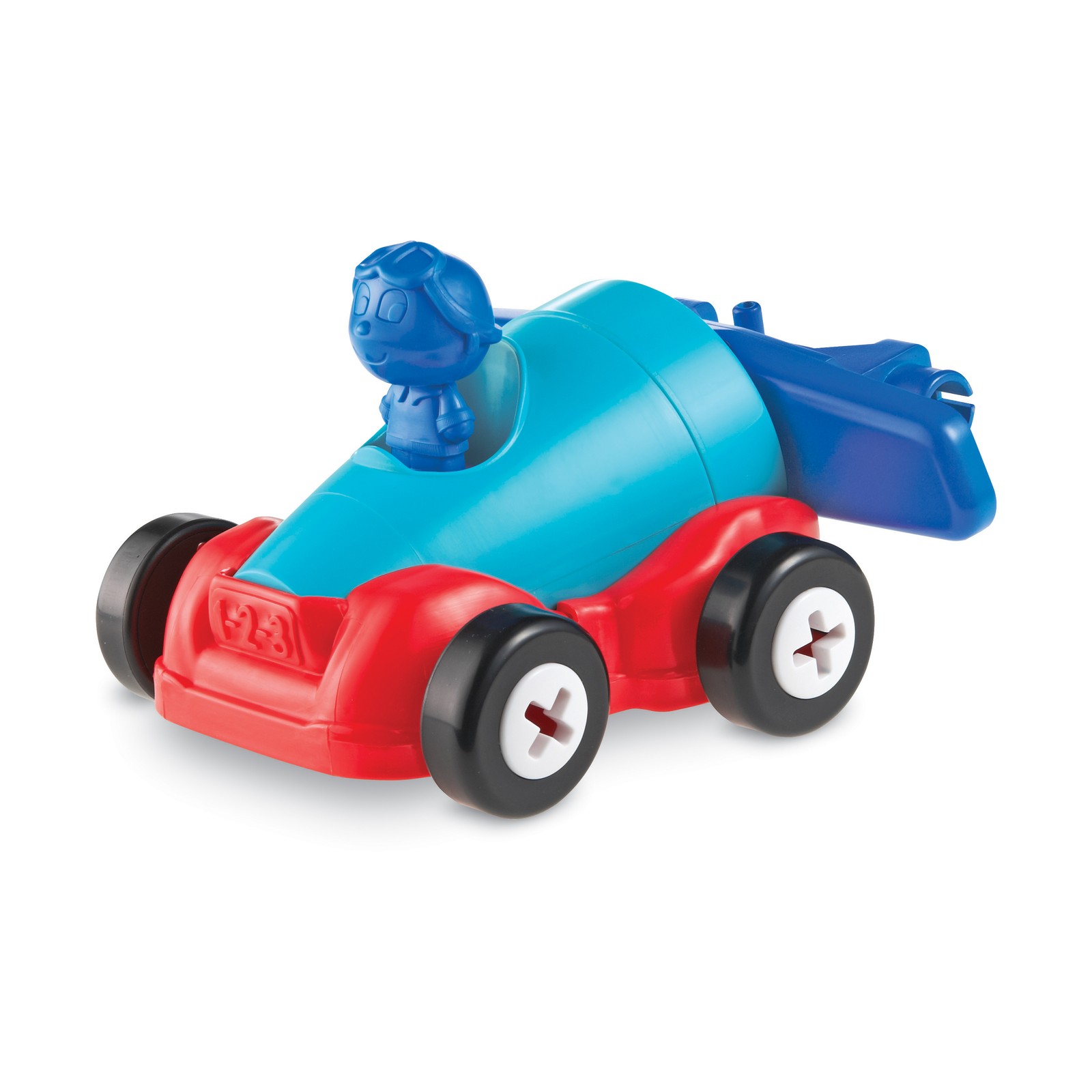 New – Learning Resources Learning Essentials – 1-2-3 Build It! Car-Plane-Boat