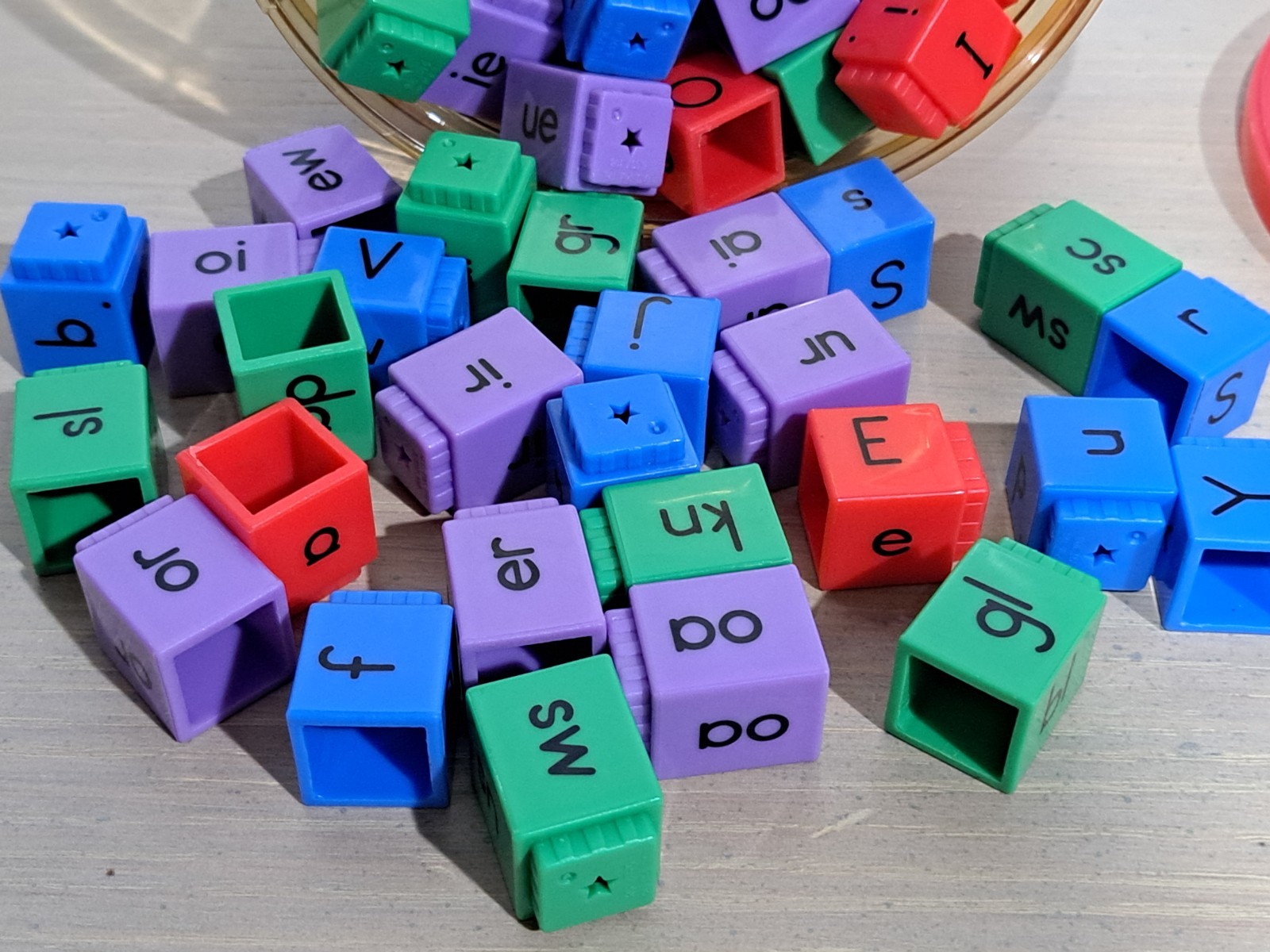 Reading Rods Learn To Create Words And Sentences 70 Pieces