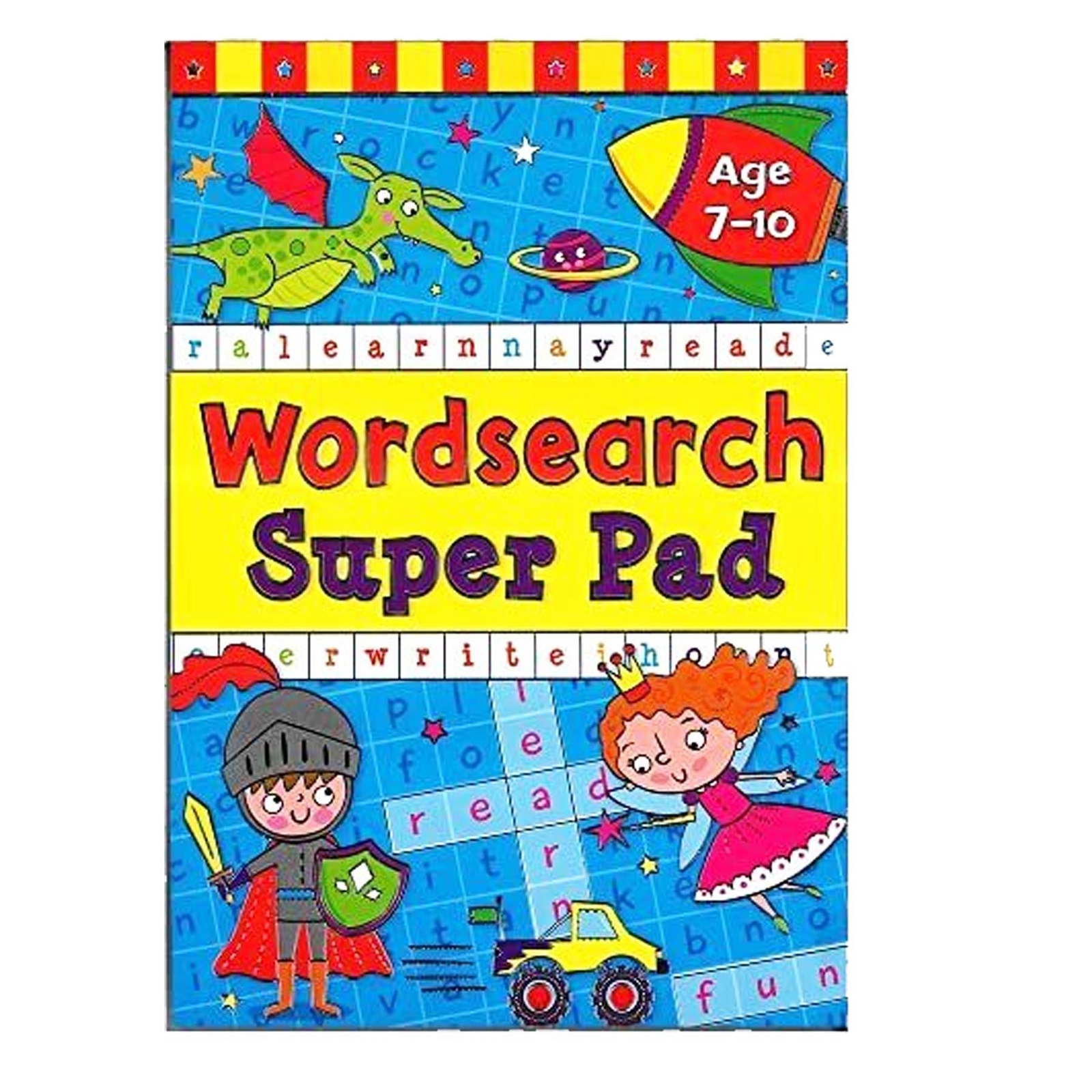 Super Pad Activity Book – Great for Holiday – Age 7-10 Word Search Pad