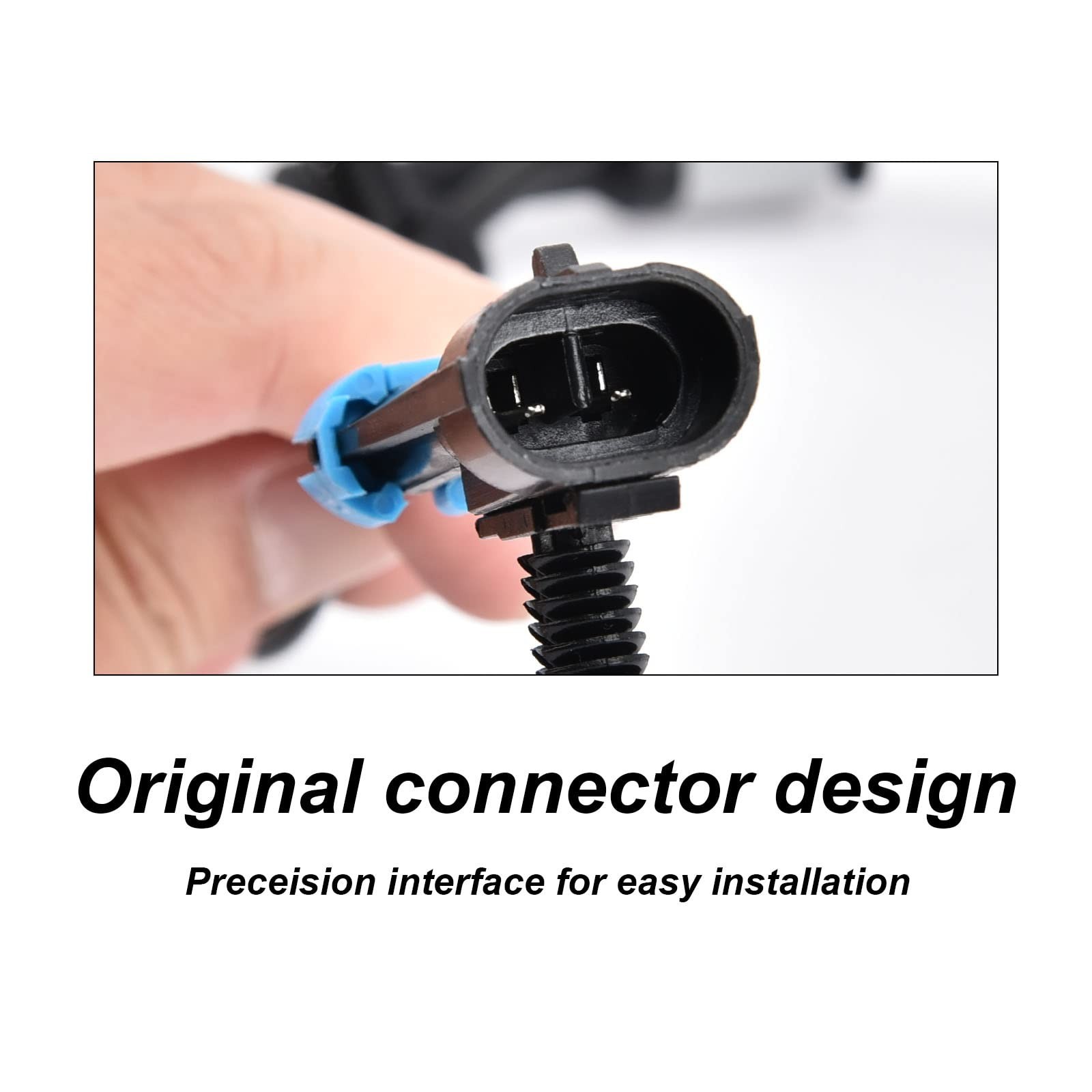 SPEEDWOW 15037208 2pcs ABS Wheel Speed Sensor Front Left Right for Chevy Silv…