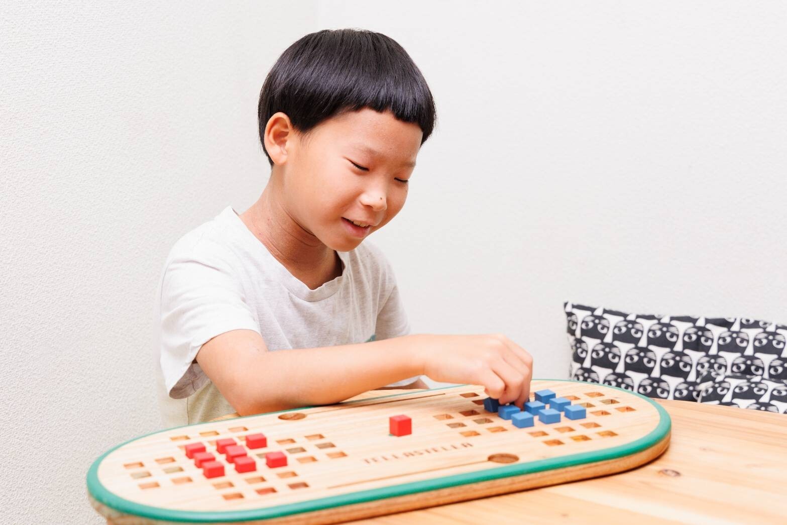 Eye＆Brain Training Board Japanese Handmade Wood Toy Binocular vision Stretch