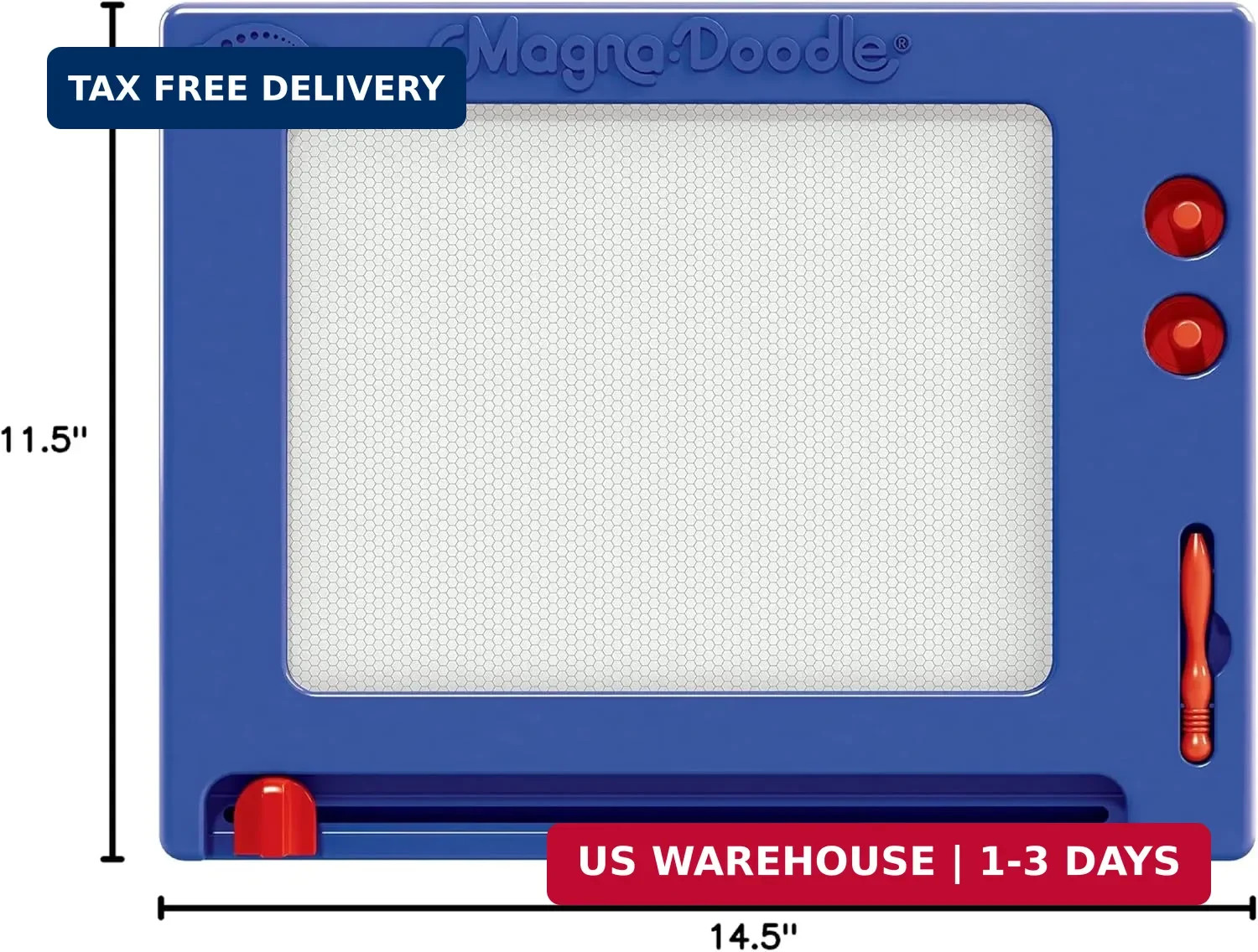 Cra-Z-Art Retro Magna Doodle Magnetic Drawing Board | Retro, Classic Toy, Magnet