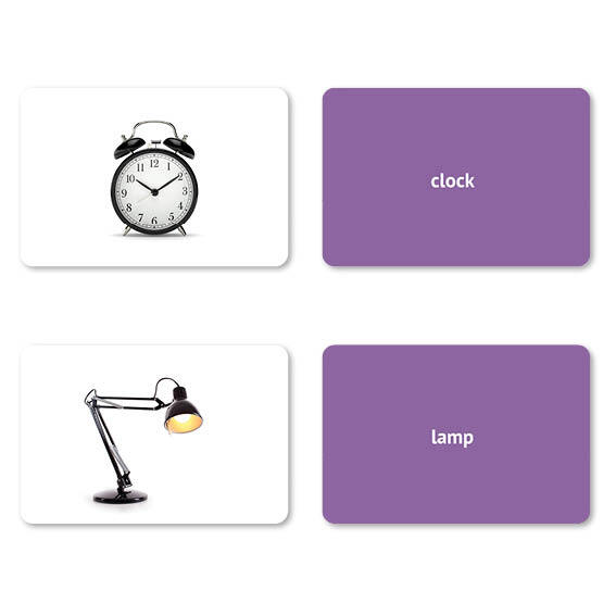 Nouns Flash Cards | 200 Language Photo Cards | Speech Therapy and ESL Materials
