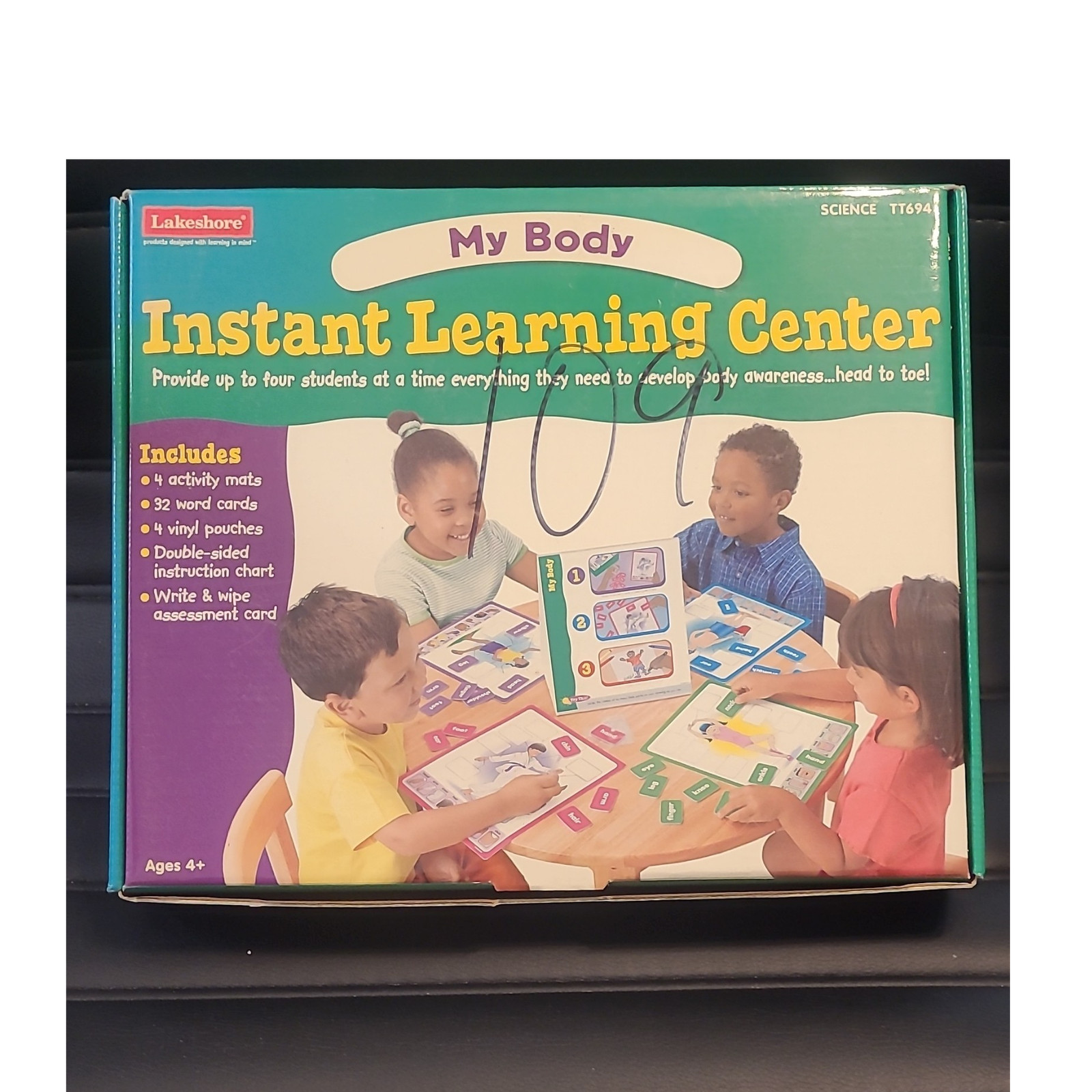 Lakeshore My Body Instant Learning Center TT694 Science Activity Mats Ages 4+
