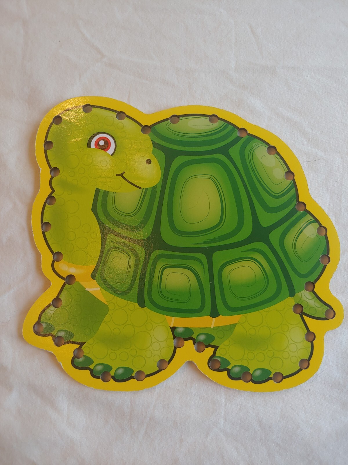 8 Animal Lacing Cards, 5 Strings Great For Dexterity, Item 270