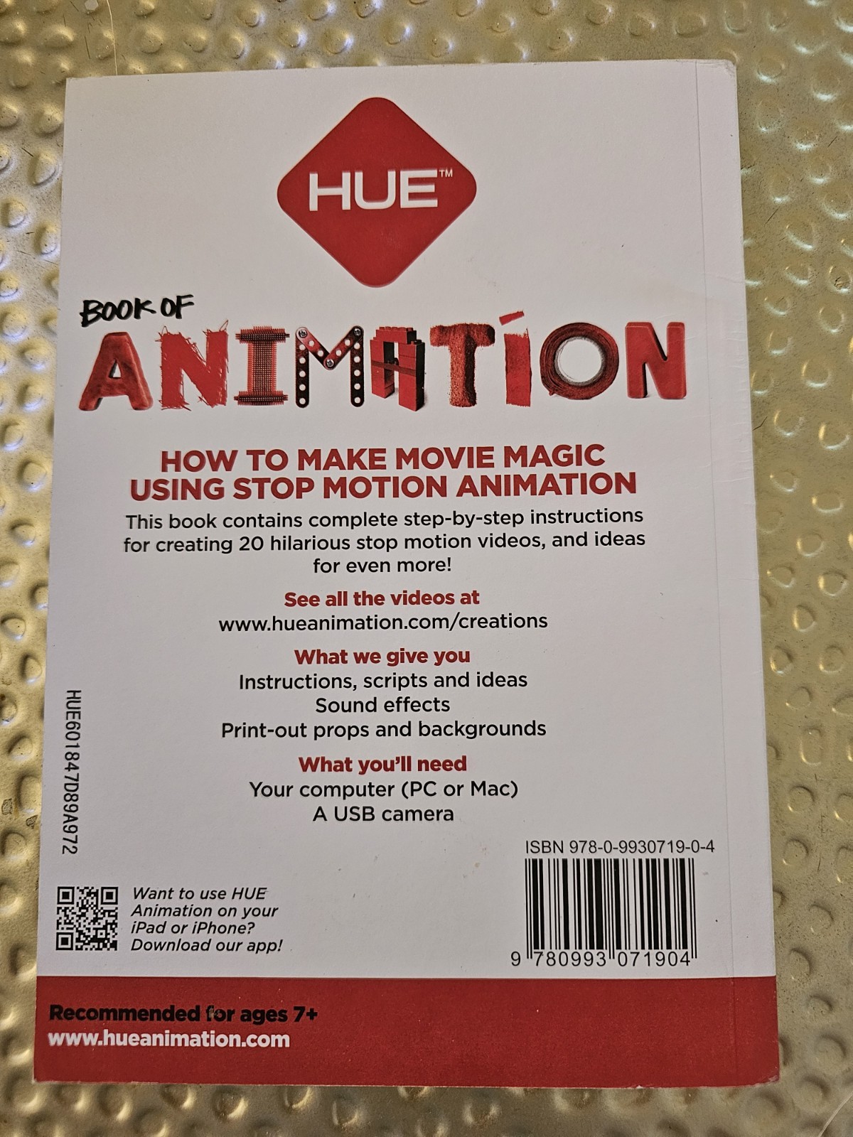 HUE Animation Studio Complete Stop Motion Animation Kit with Blue Camera