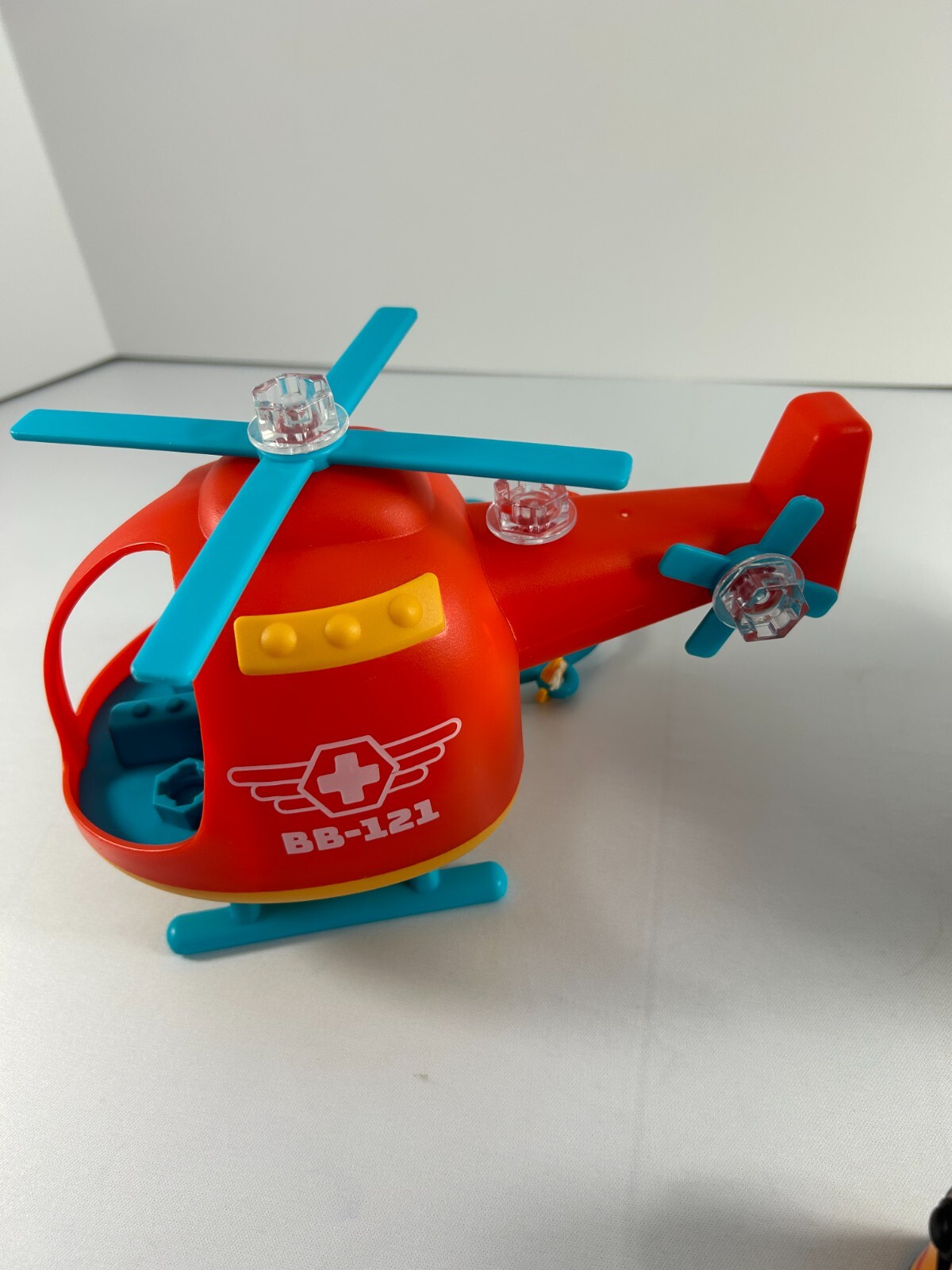 Design & Drill Rocket Helicopter Bolt Buddies Playset Toy Drill Building Works