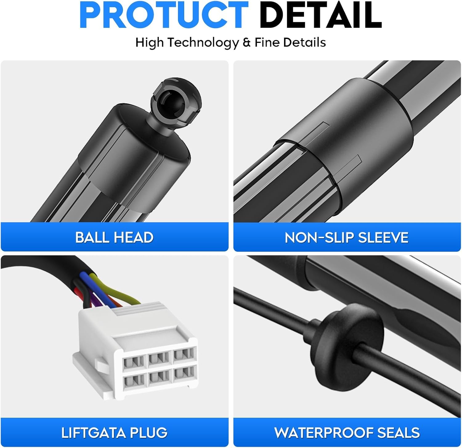 Electric Tailgate Lift Support 2013-2018 Toyota Rav4 2.5L