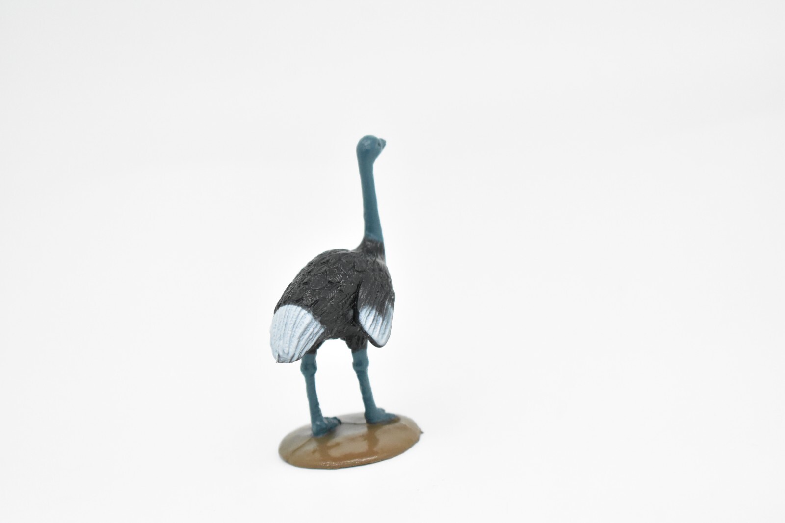 Ostrich, Very Nice Plastic Reproduction, Hand Painted 2 1/2″ F1084 B213