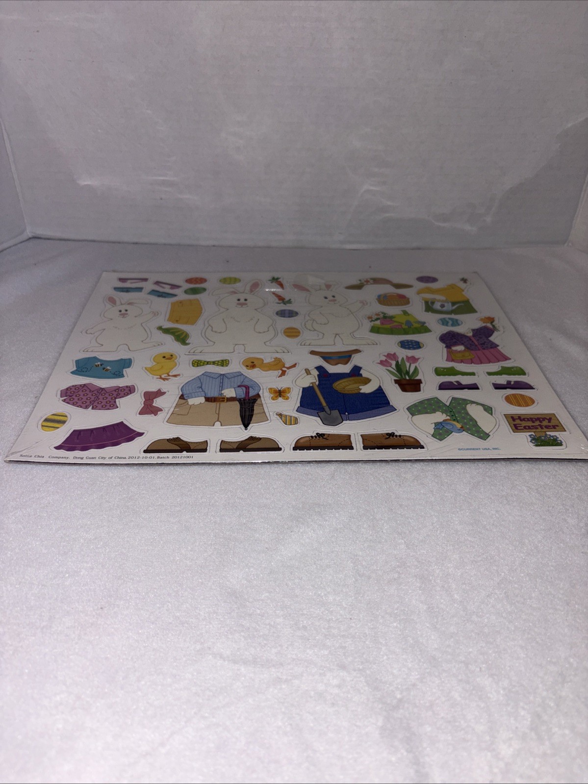 Easter Magnetic Activity Dress Up ￼ For Use On Refrigerator Or Metal Board