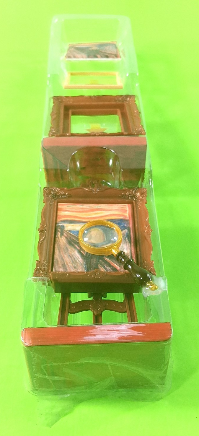 Edvard Munch The Scream Painting Artwork Zuru Mini Masterpieces Blister Pack