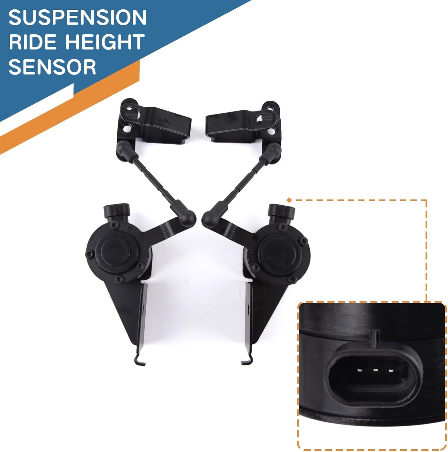 Baxzl Rear Left and Right Suspension Ride Height Level Sensor for Chevrolet…